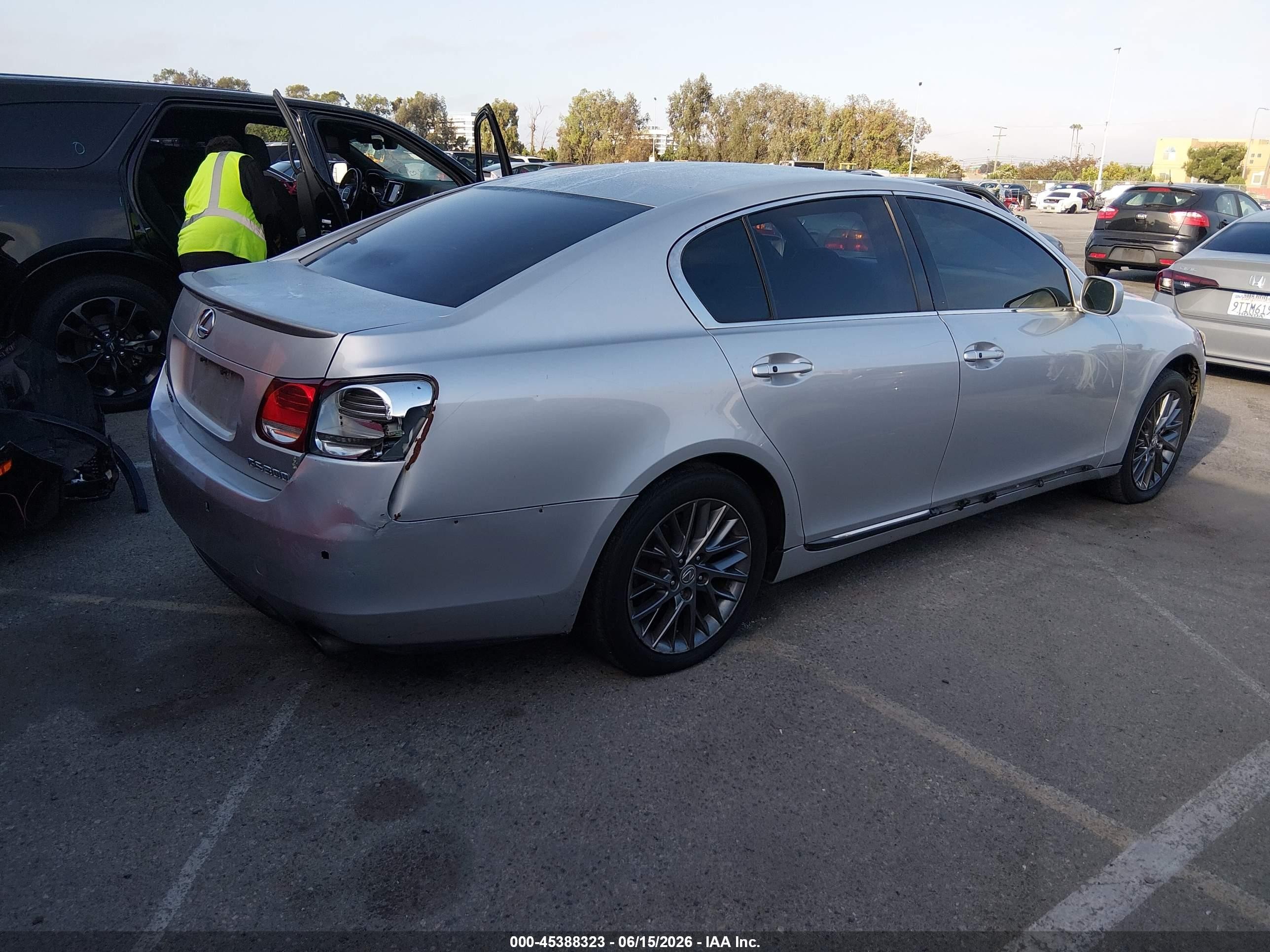 2006 Lexus Gs 300   Silver vin: JTHBH96S765012722