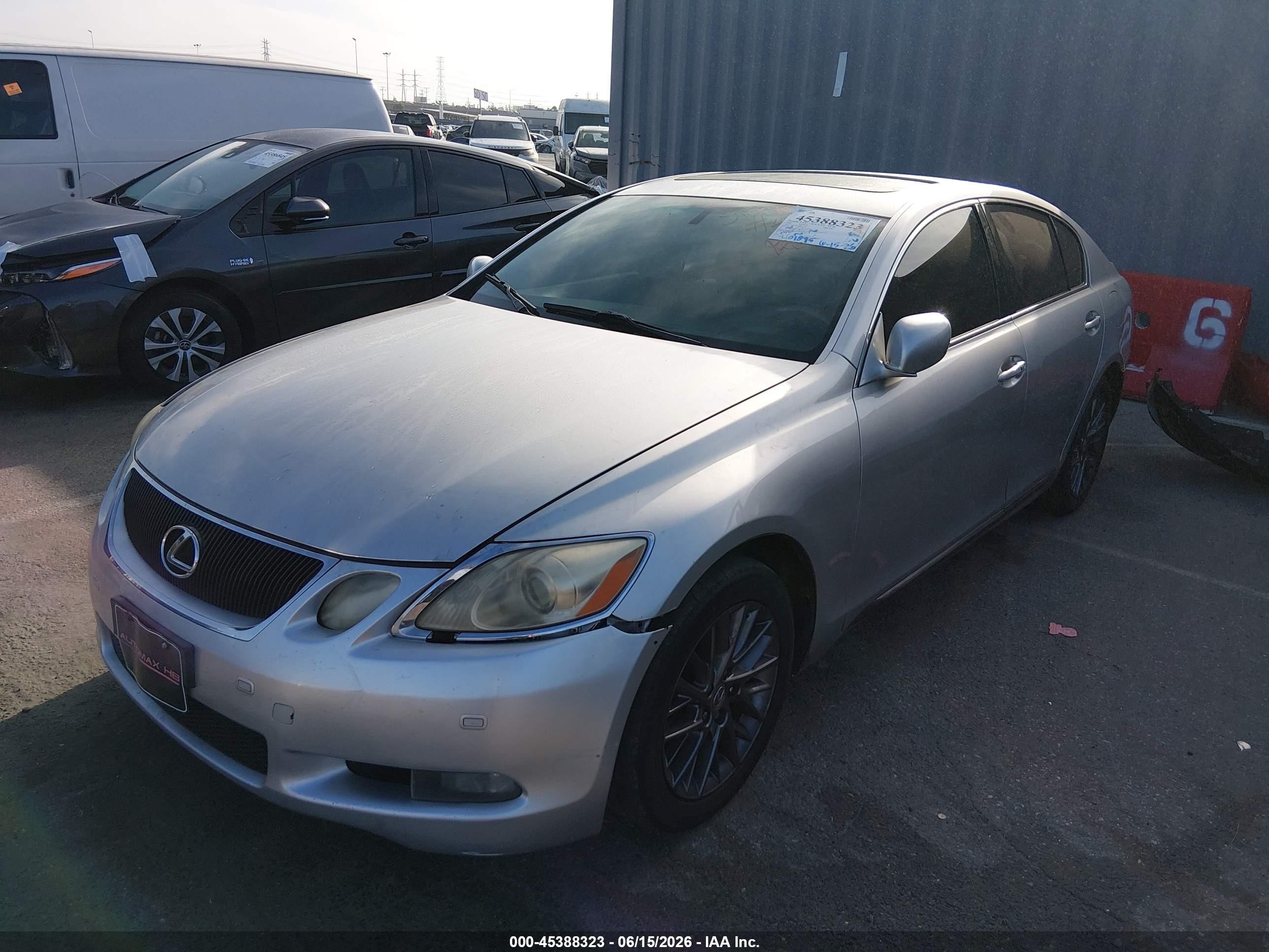 2006 Lexus Gs 300   Silver vin: JTHBH96S765012722