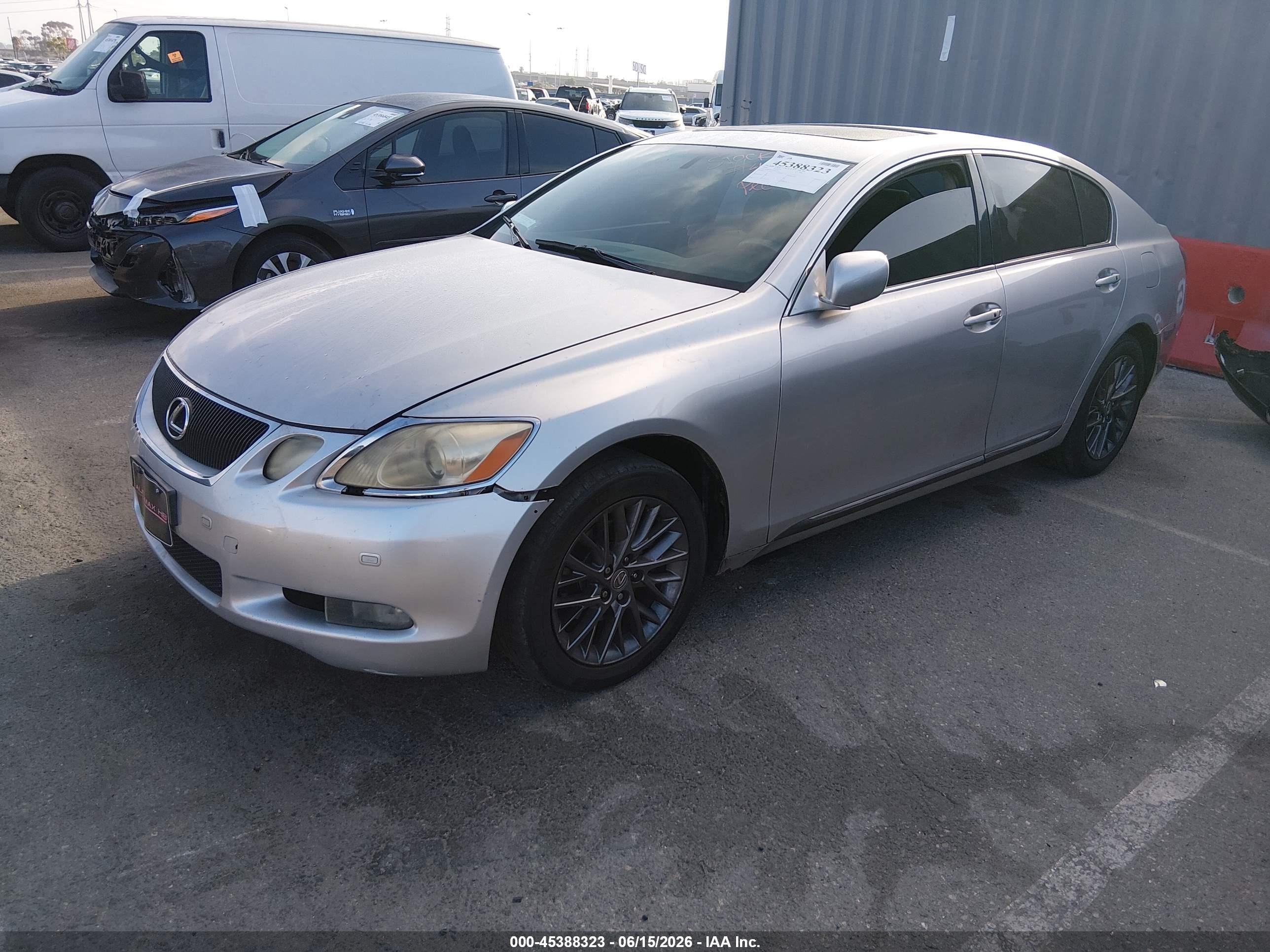 2006 Lexus Gs 300   Silver vin: JTHBH96S765012722