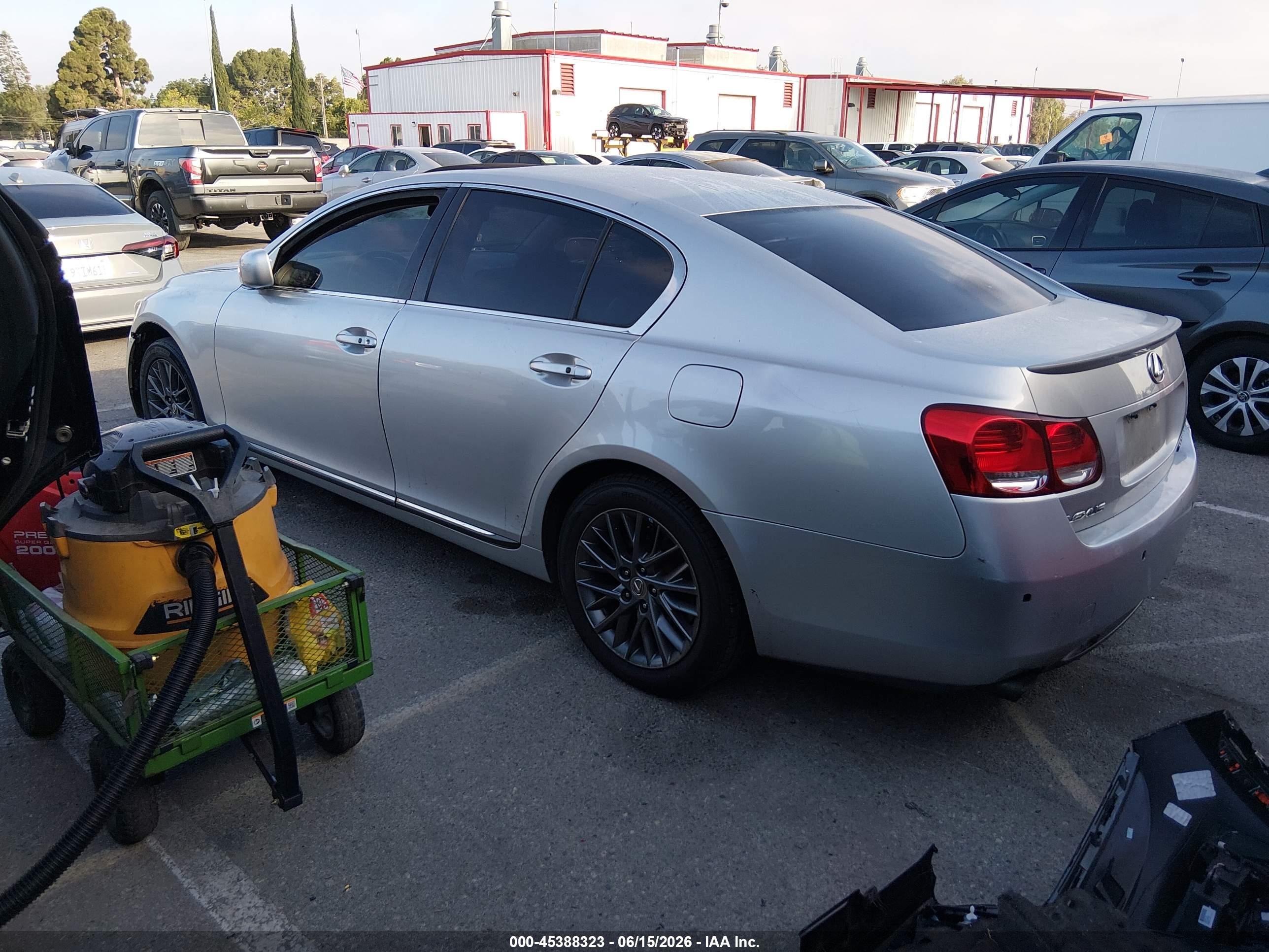 2006 Lexus Gs 300   Silver vin: JTHBH96S765012722