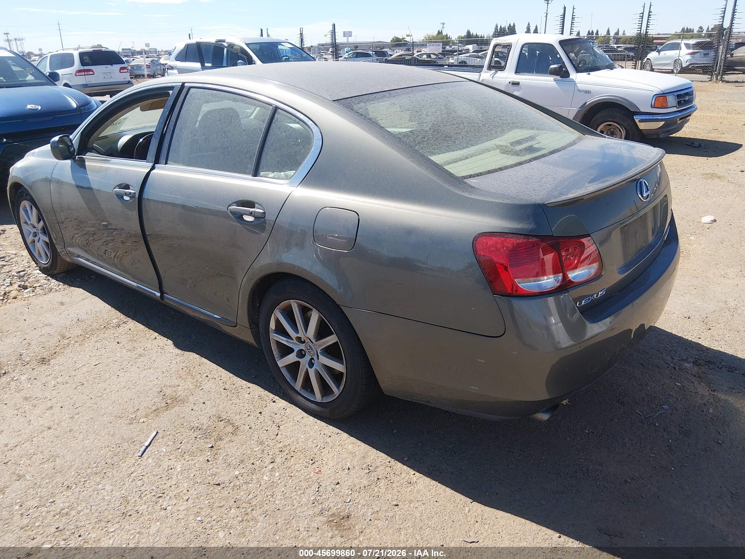 2006 Lexus Gs 300   Gray vin: JTHBH96S765034171