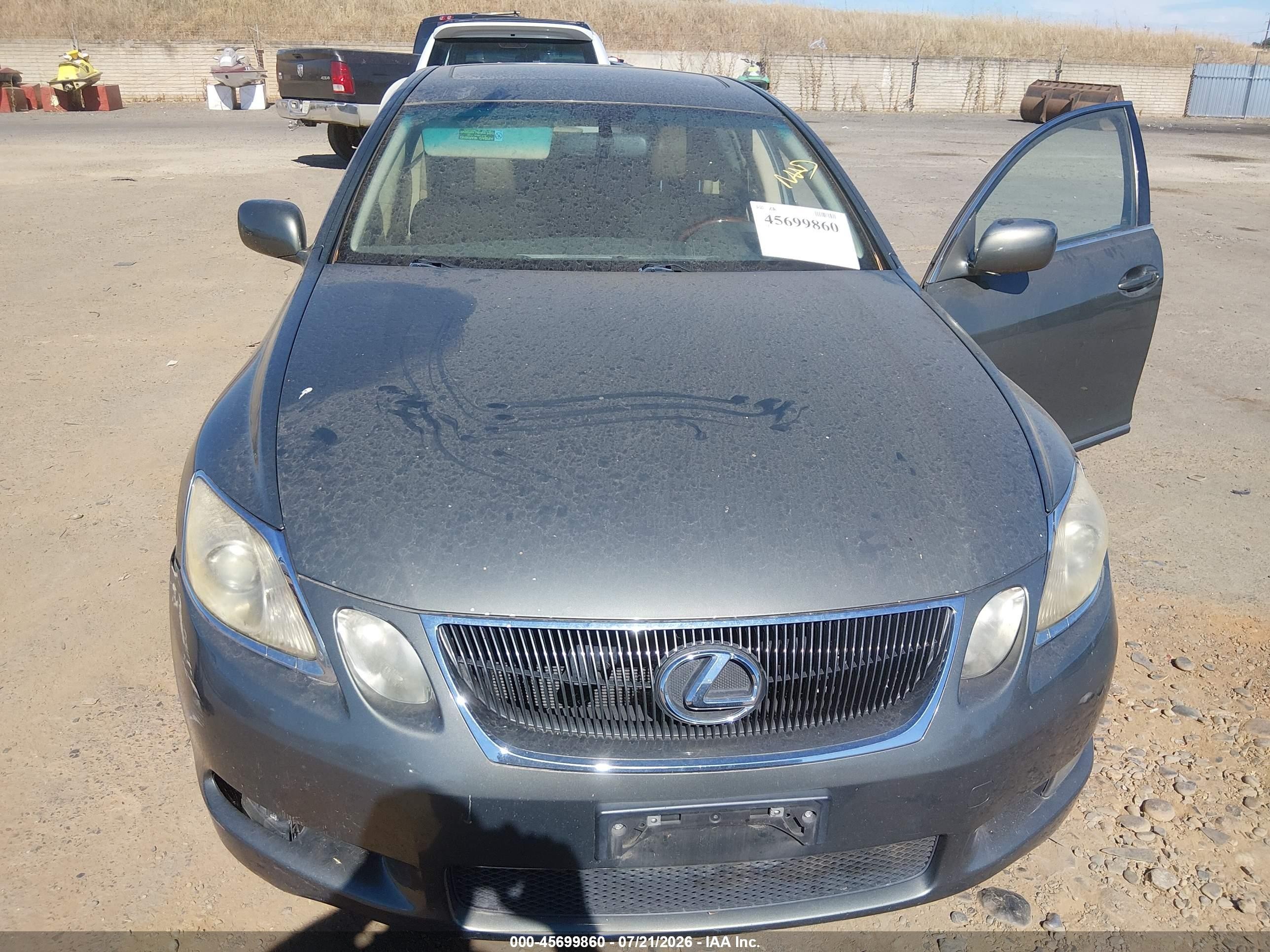 2006 Lexus Gs 300   Gray vin: JTHBH96S765034171