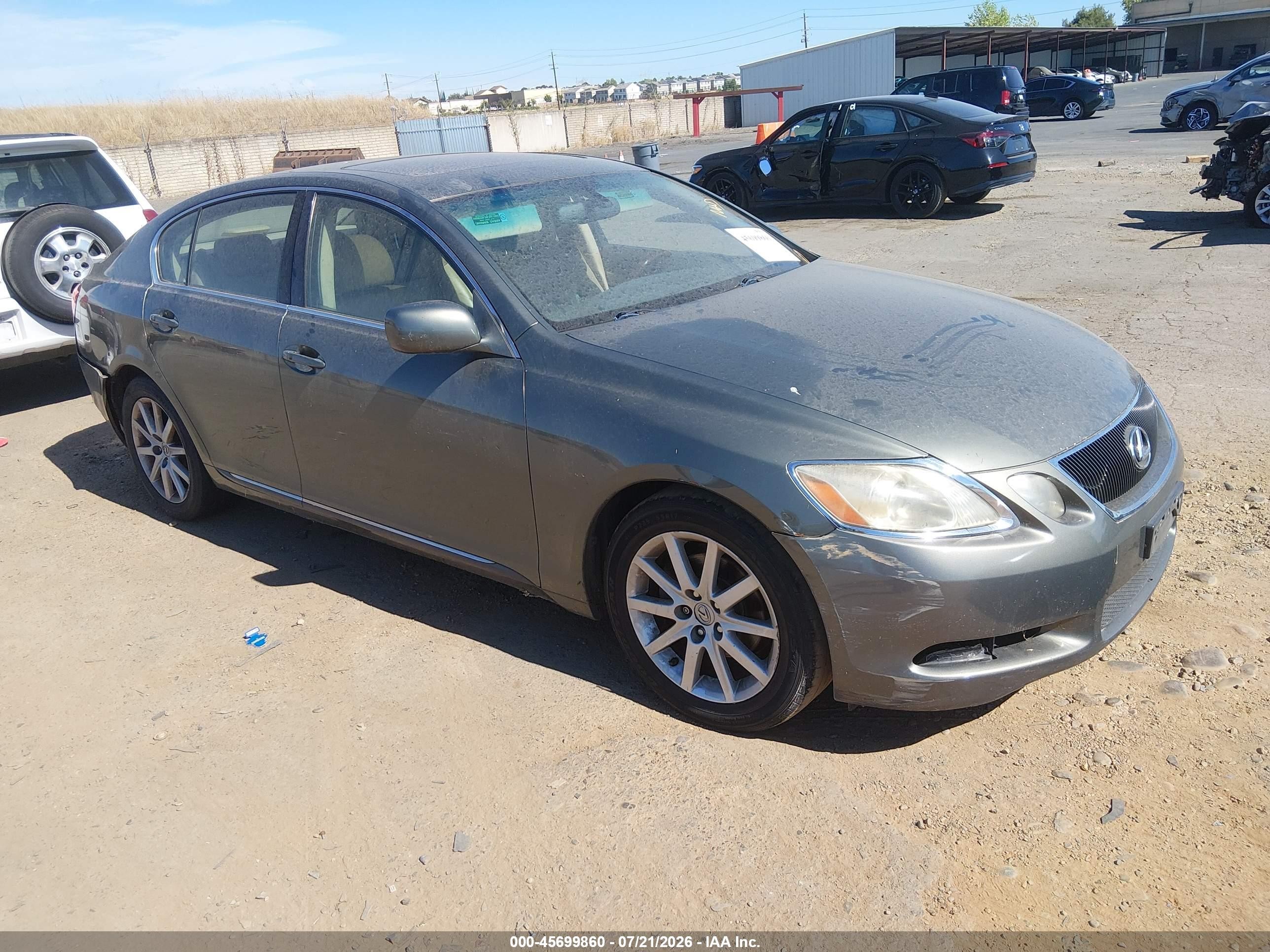 2006 Lexus Gs 300   Gray vin: JTHBH96S765034171