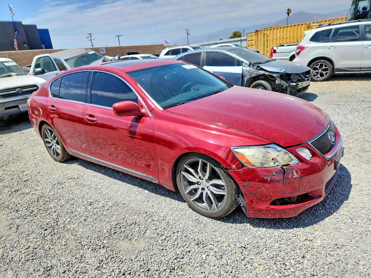 2006 Lexus Gs 300 Red vin: JTHBH96S765034669
