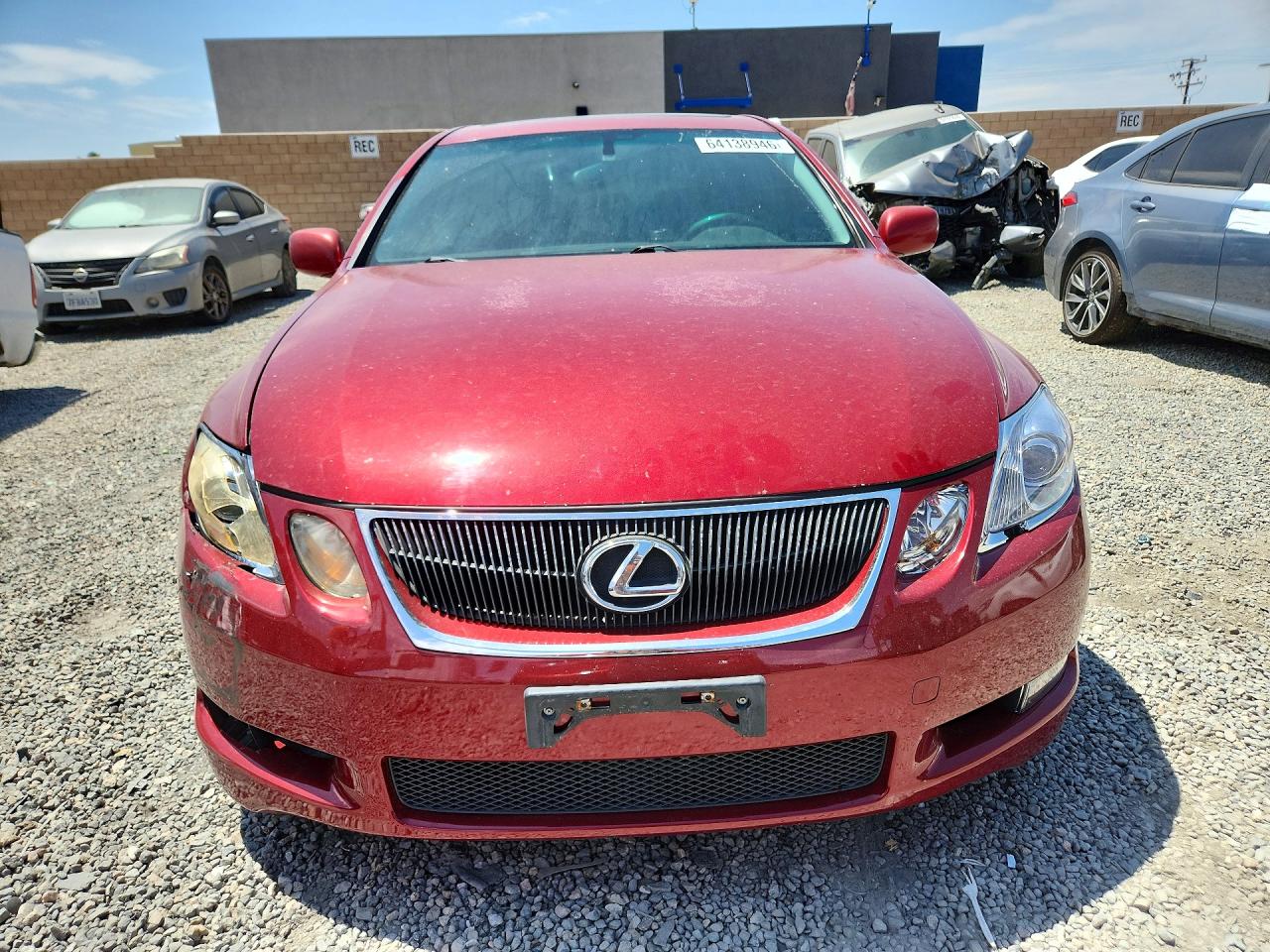 2006 Lexus Gs 300 Red vin: JTHBH96S765034669