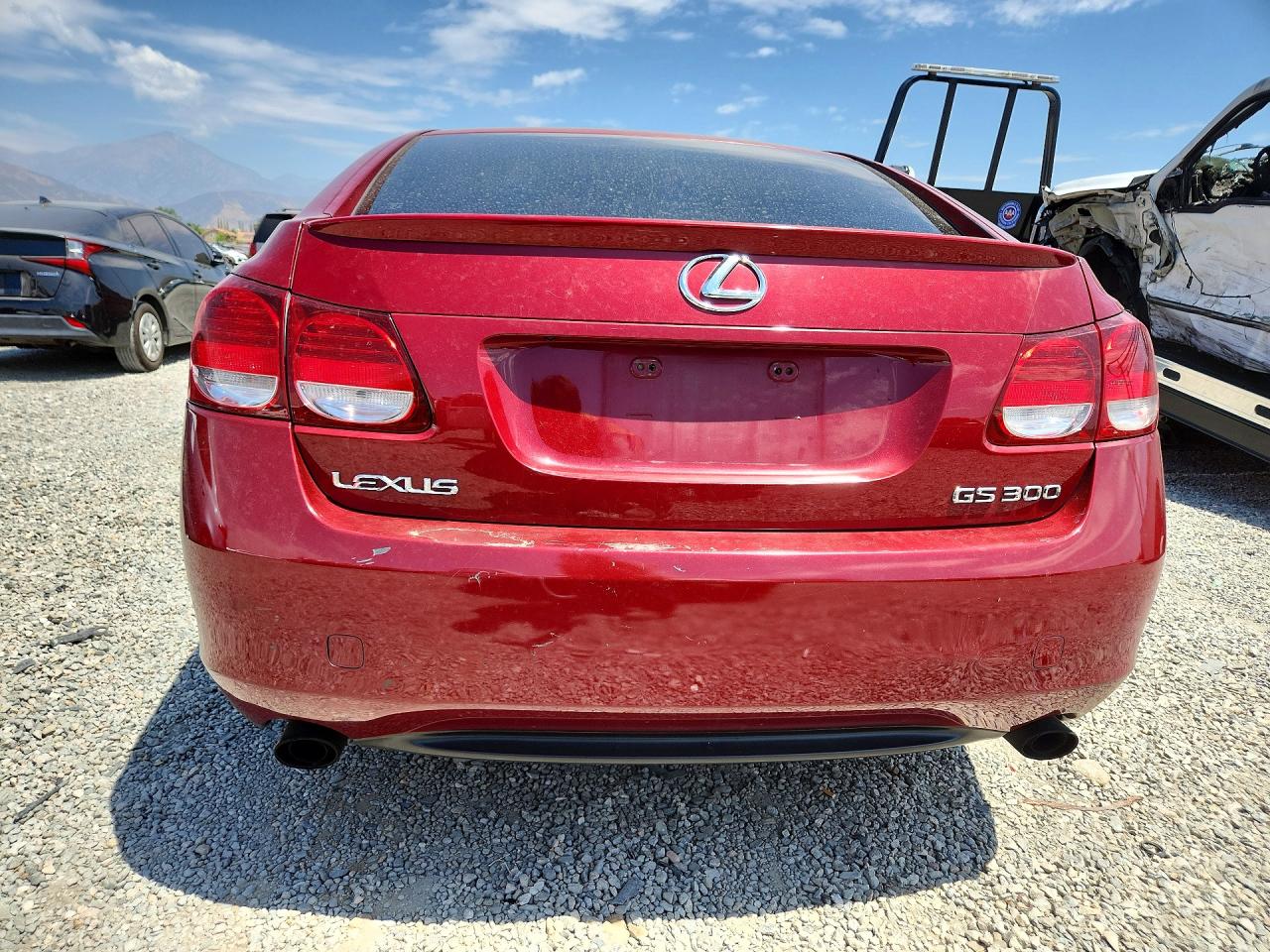 2006 Lexus Gs 300 Red vin: JTHBH96S765034669