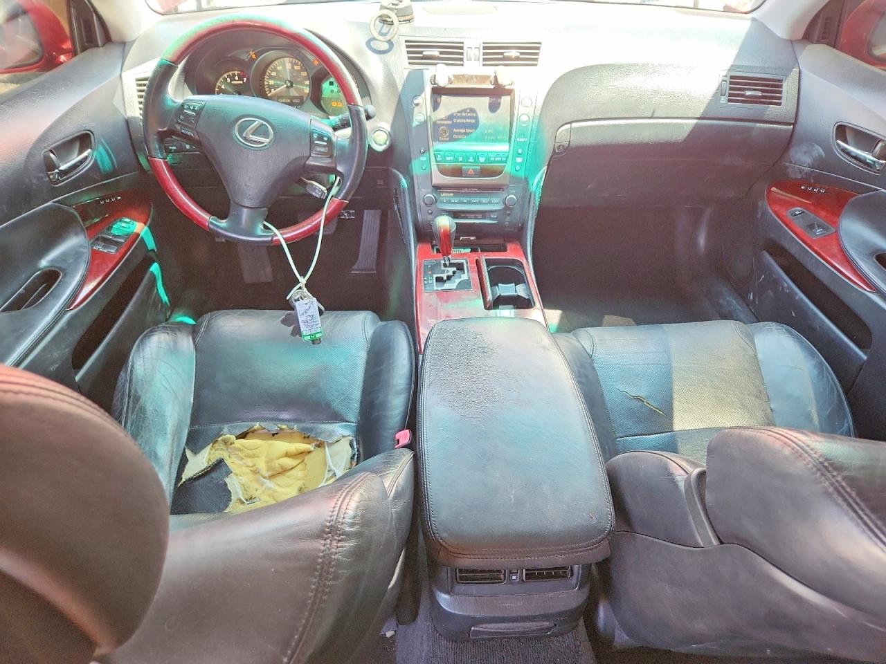 2006 Lexus Gs 300 Red vin: JTHBH96S765034669