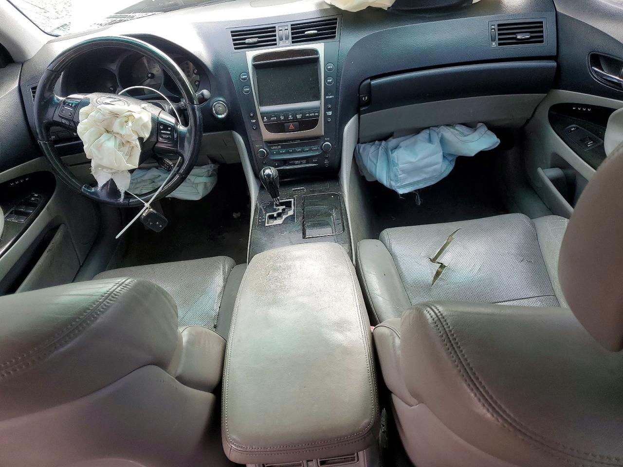 2006 Lexus Gs 300 White vin: JTHBH96S765037913