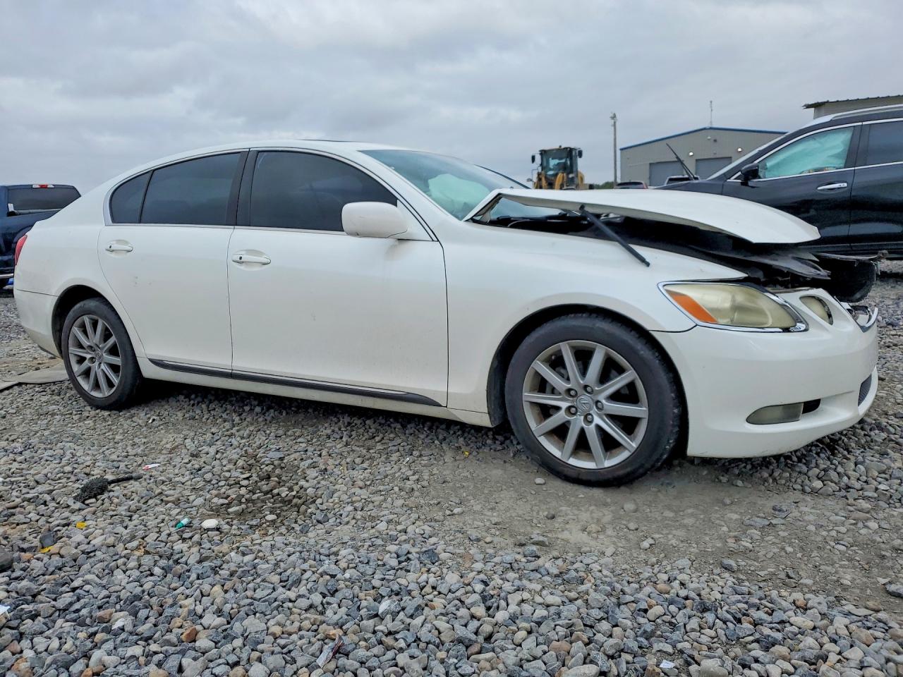 2006 Lexus Gs 300 White vin: JTHBH96S765037913