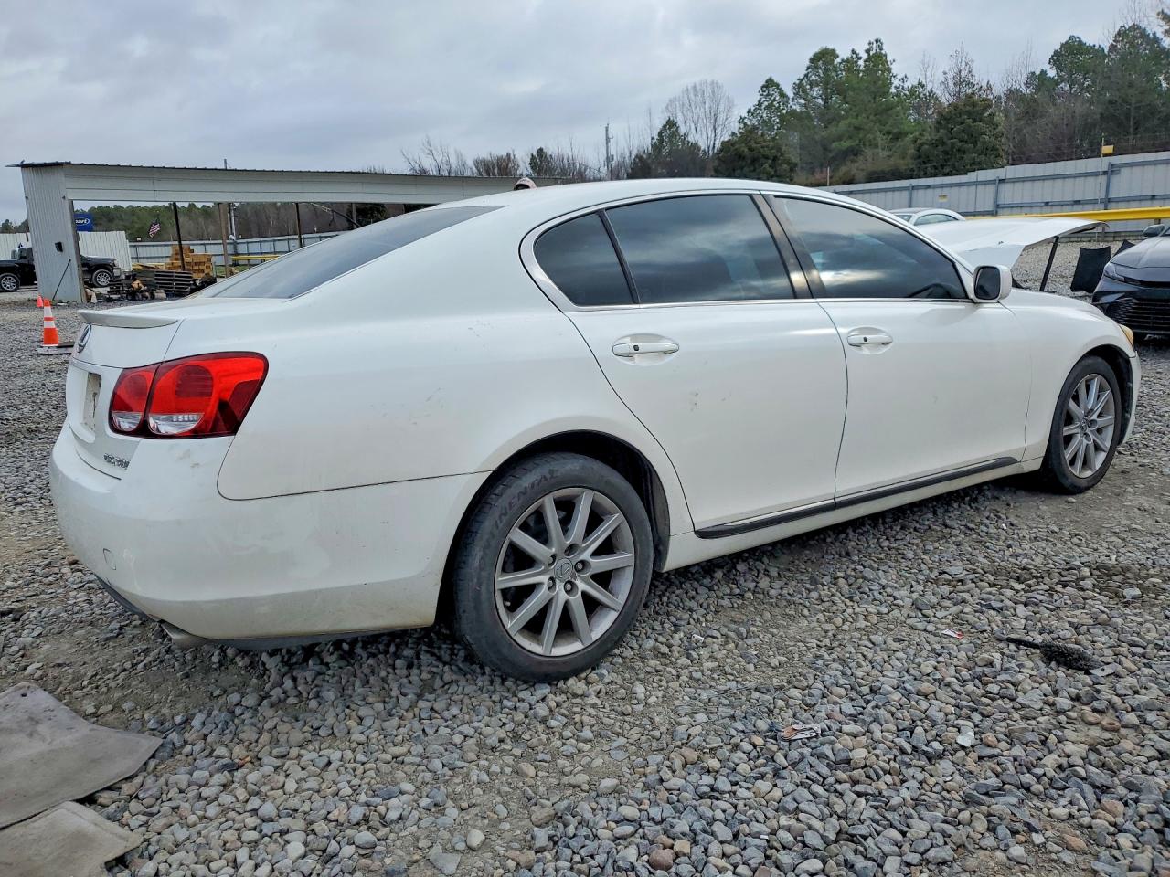 2006 Lexus Gs 300 White vin: JTHBH96S765037913