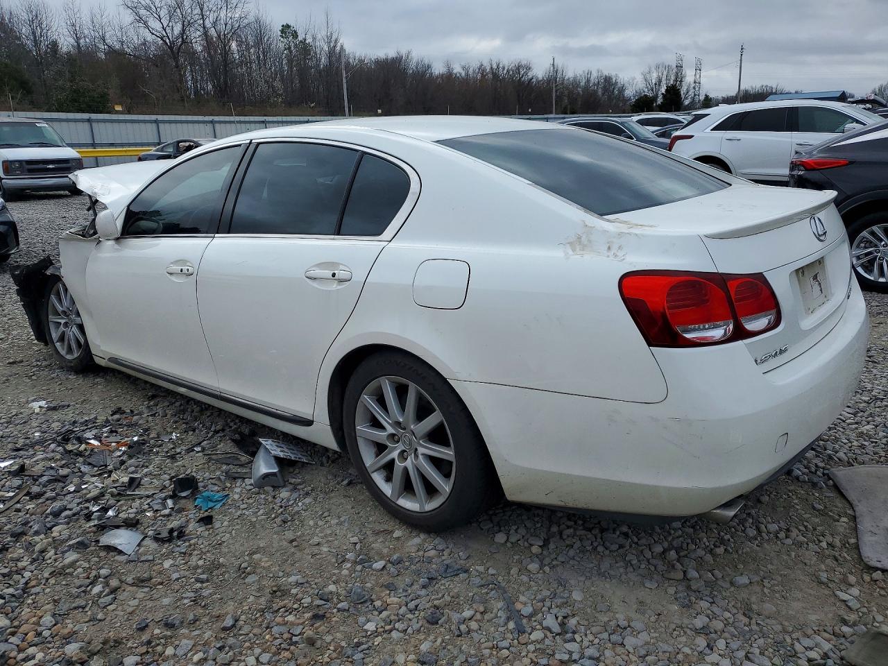 2006 Lexus Gs 300 White vin: JTHBH96S765037913