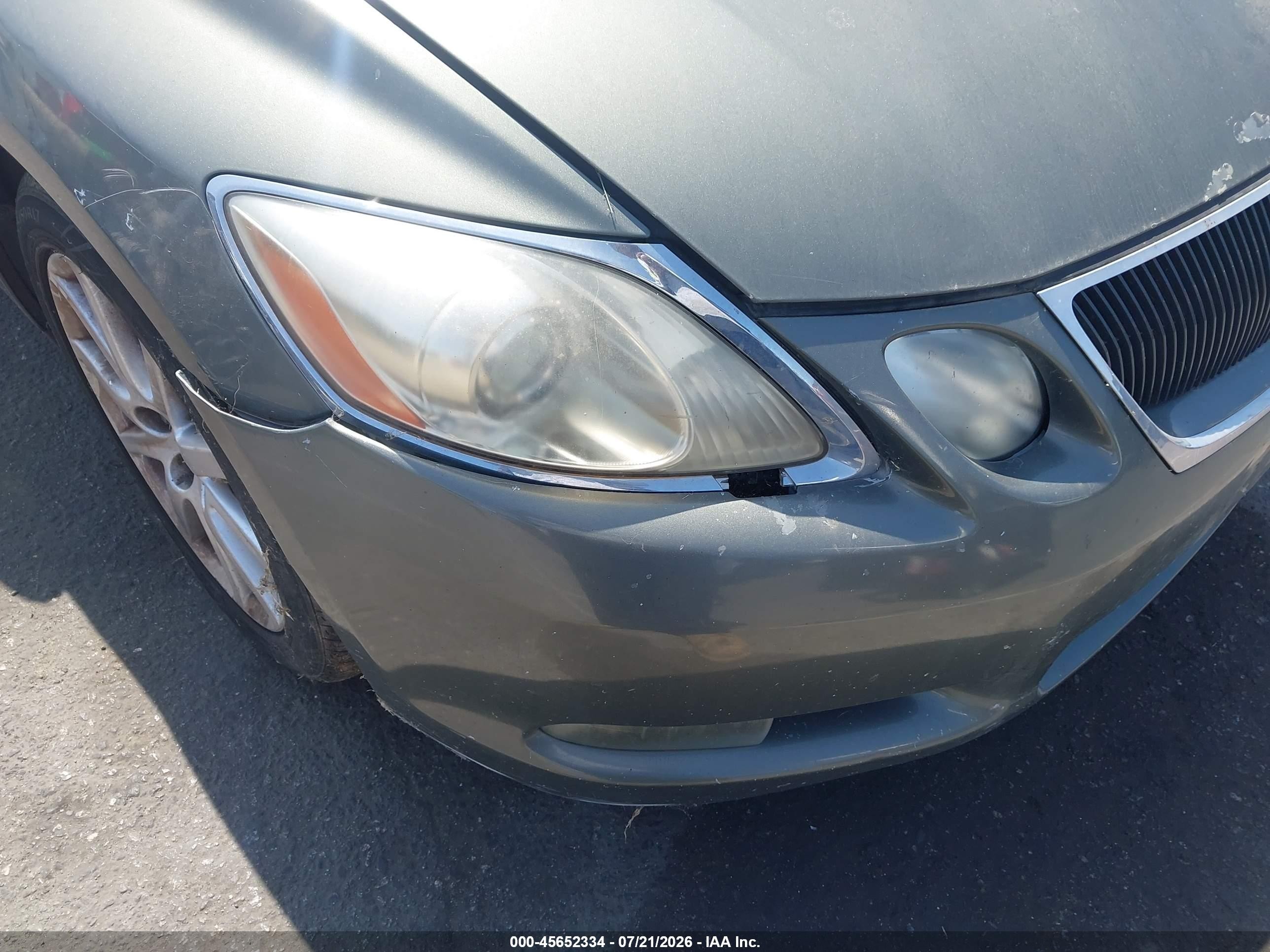 2006 Lexus Gs 300   Green vin: JTHBH96S865002930