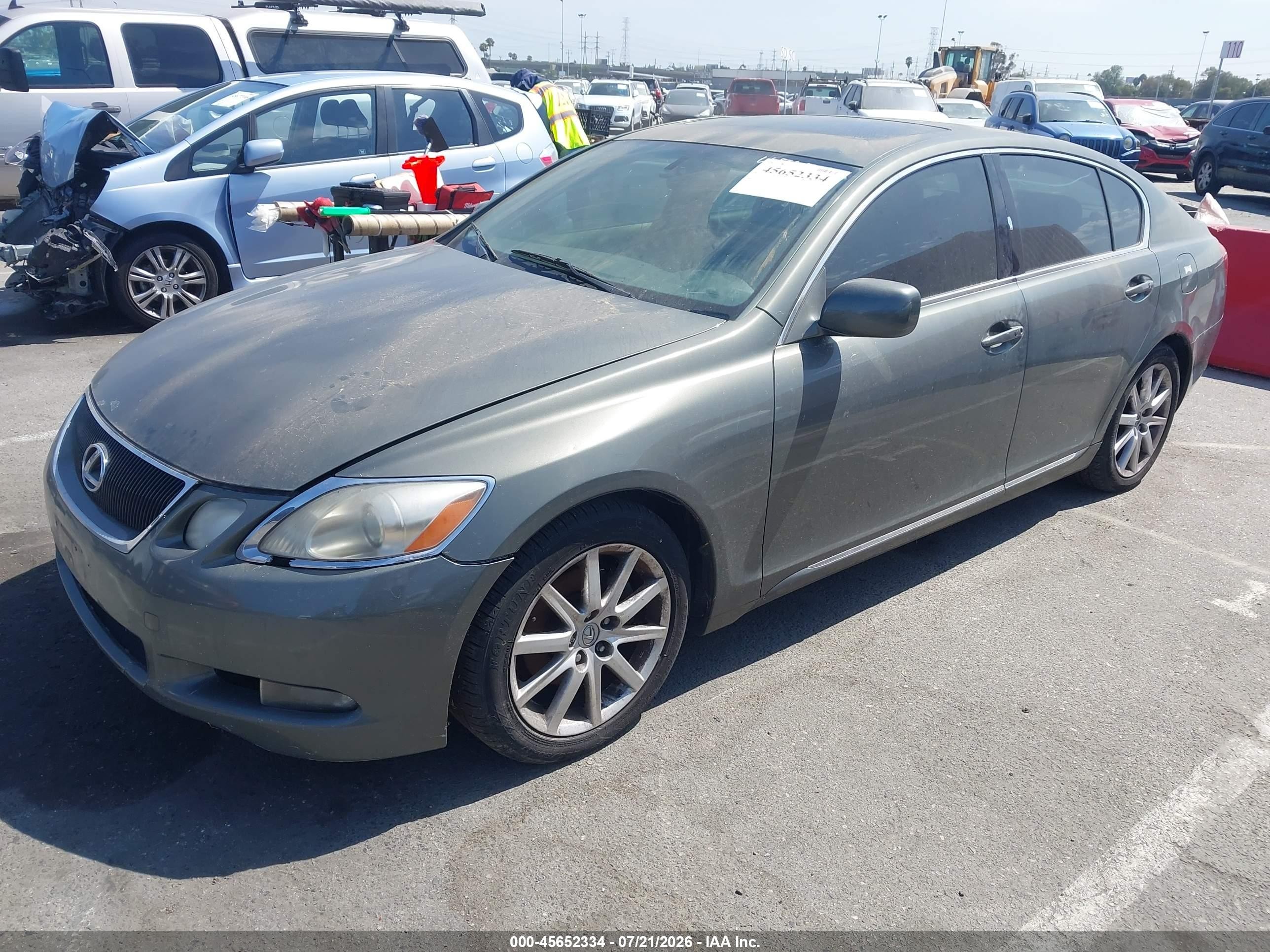 2006 Lexus Gs 300   Green vin: JTHBH96S865002930