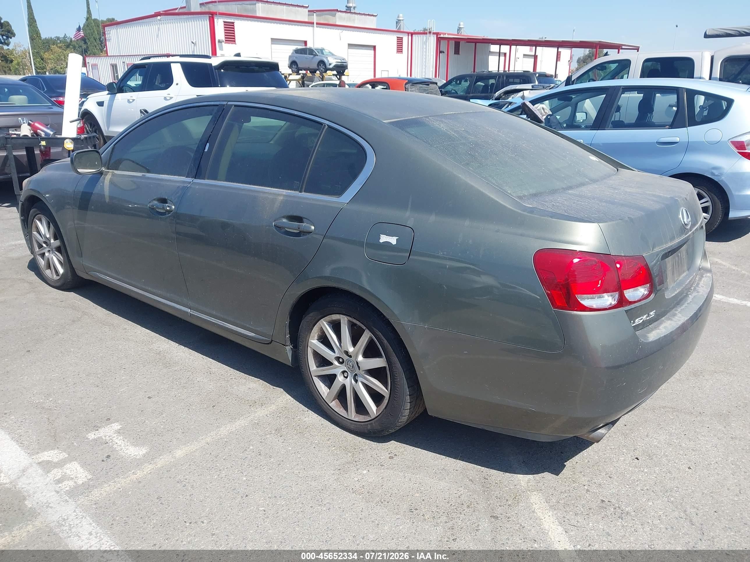 2006 Lexus Gs 300   Green vin: JTHBH96S865002930