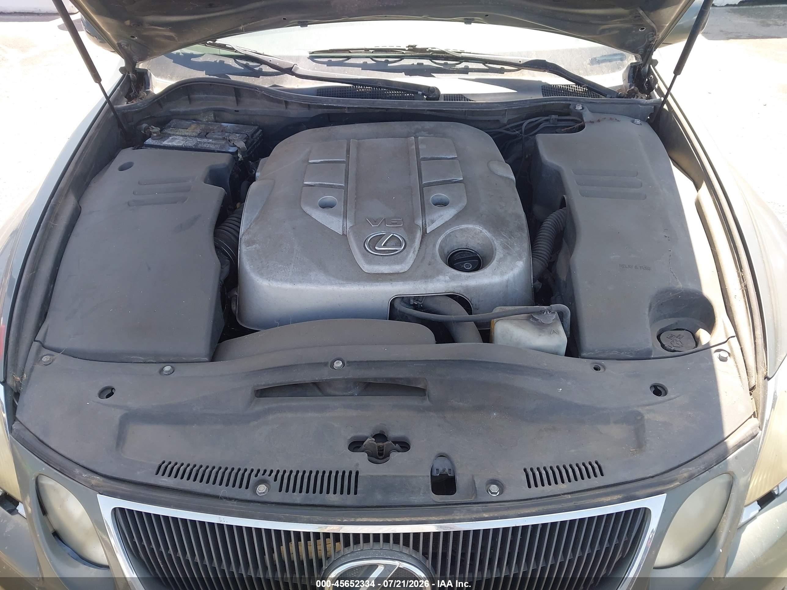 2006 Lexus Gs 300   Green vin: JTHBH96S865002930