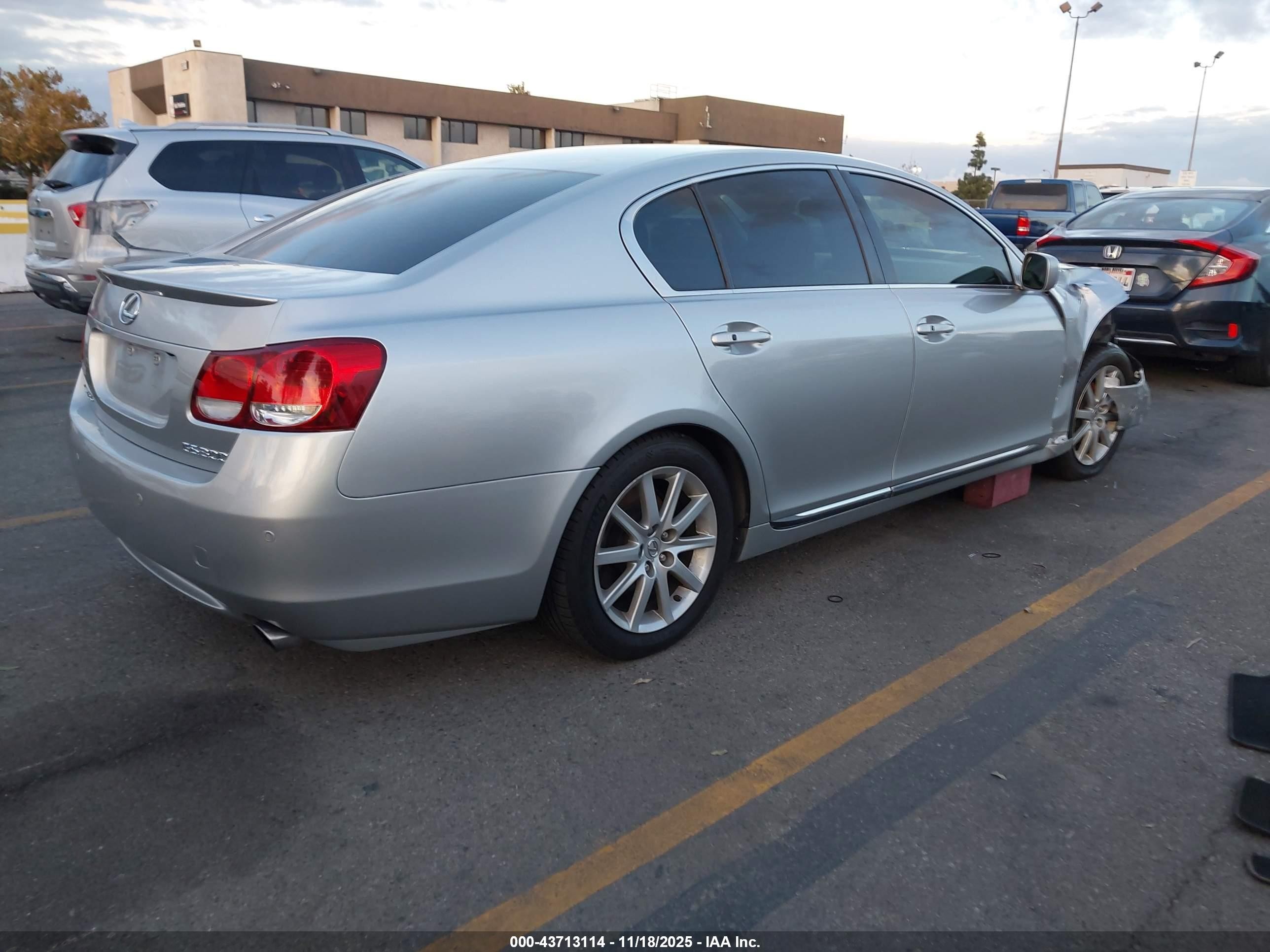 2006 Lexus Gs 300   Silver vin: JTHBH96S865014284