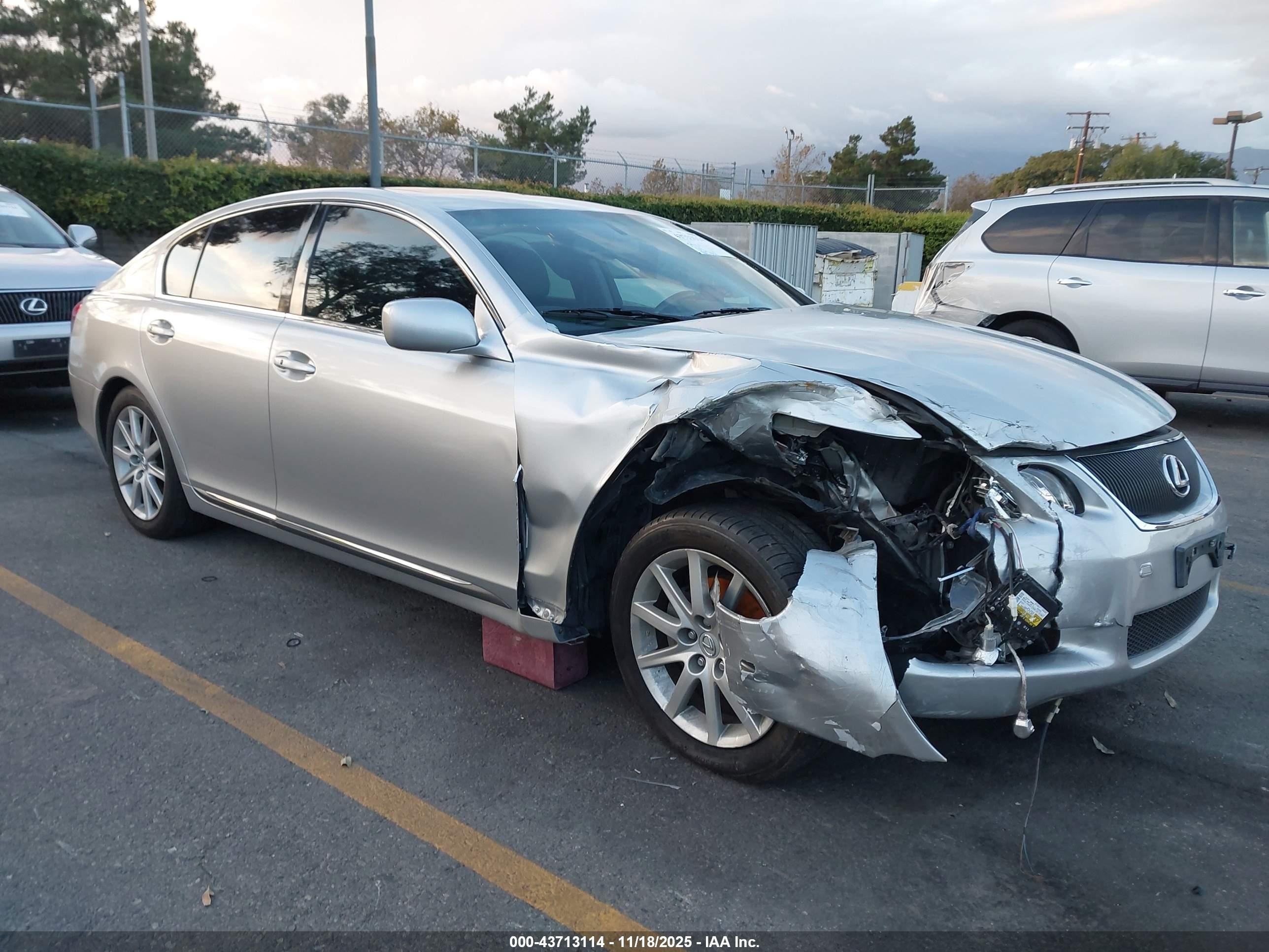2006 Lexus Gs 300   Silver vin: JTHBH96S865014284