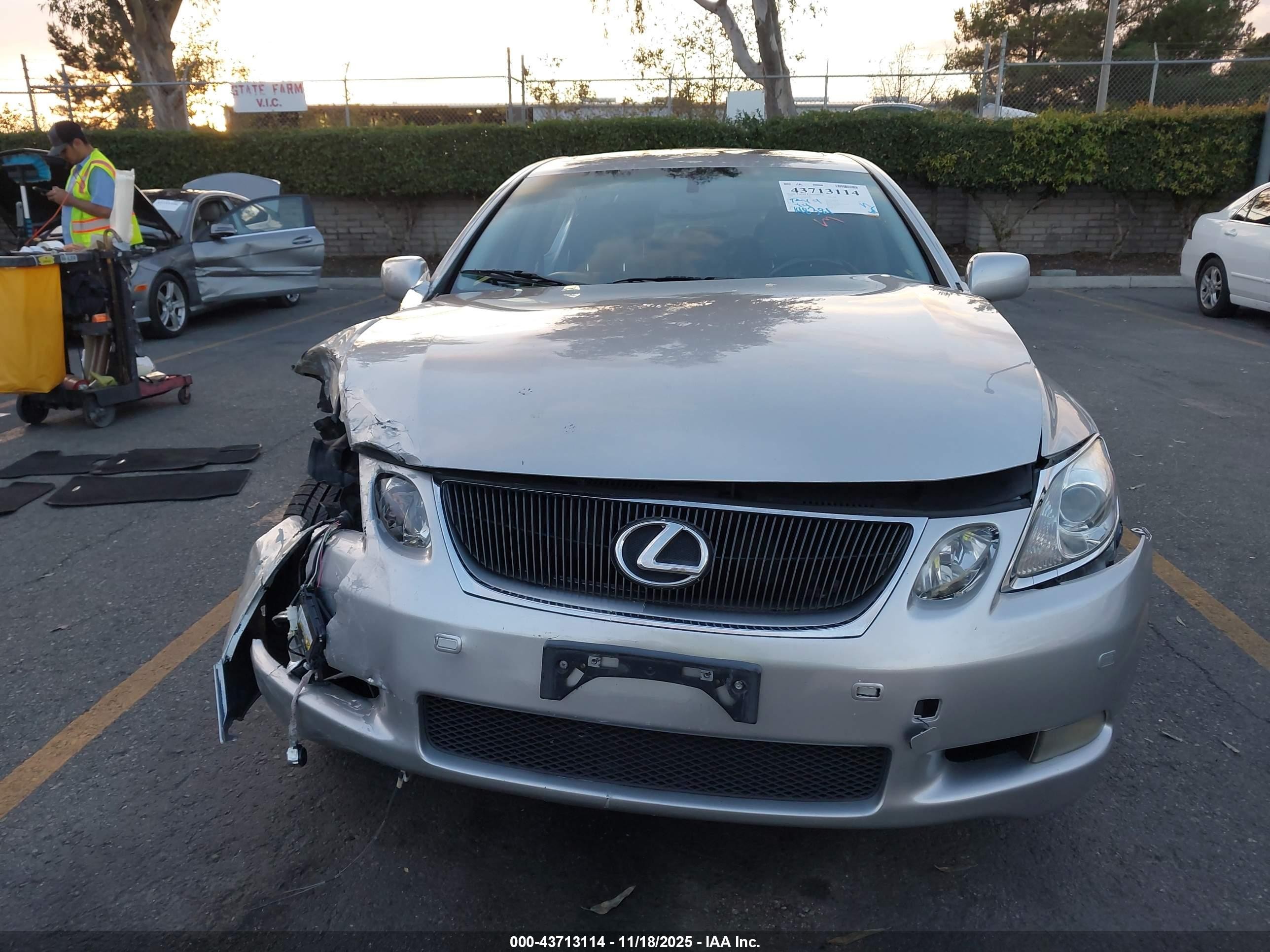2006 Lexus Gs 300   Silver vin: JTHBH96S865014284