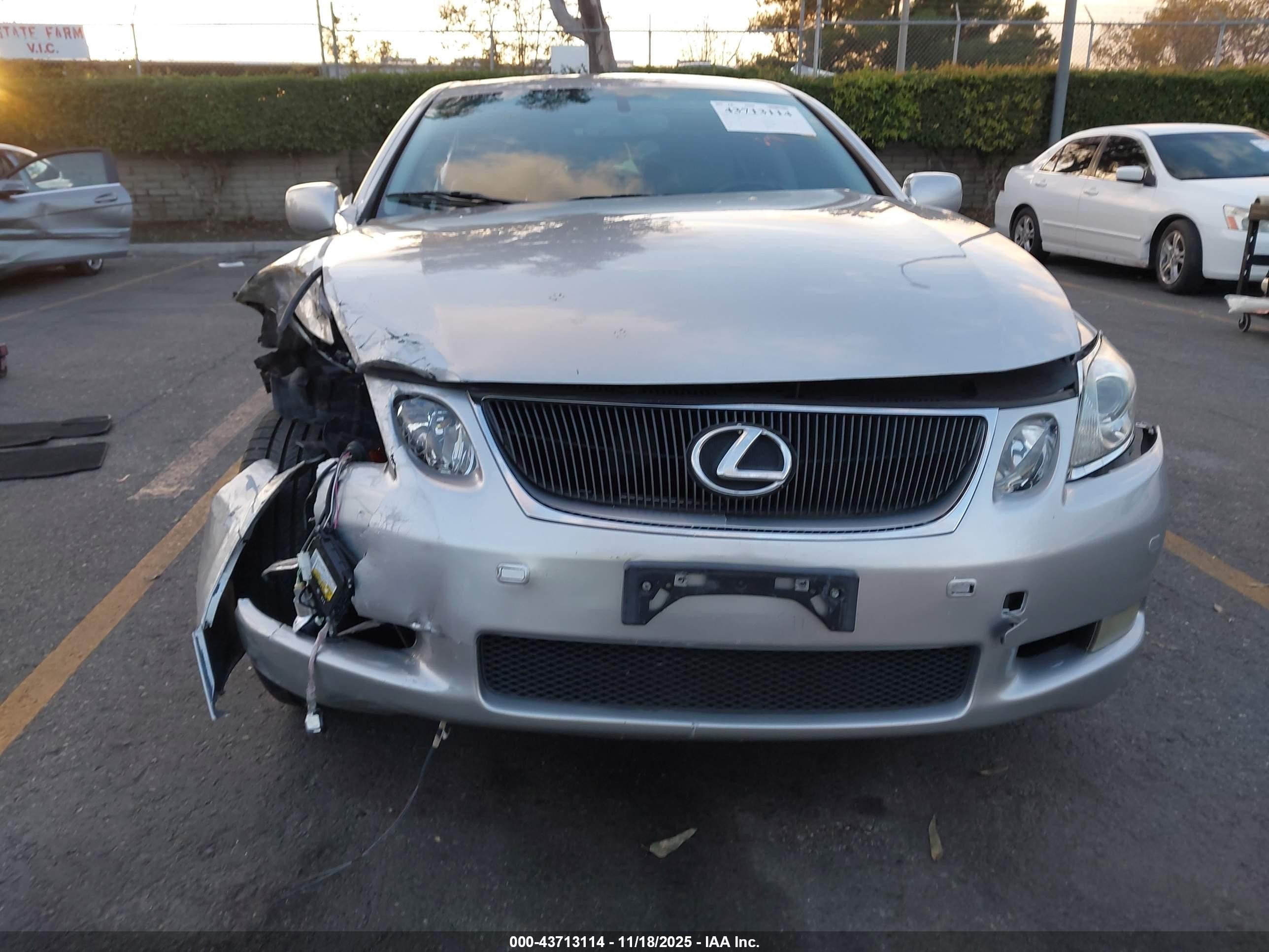 2006 Lexus Gs 300   Silver vin: JTHBH96S865014284