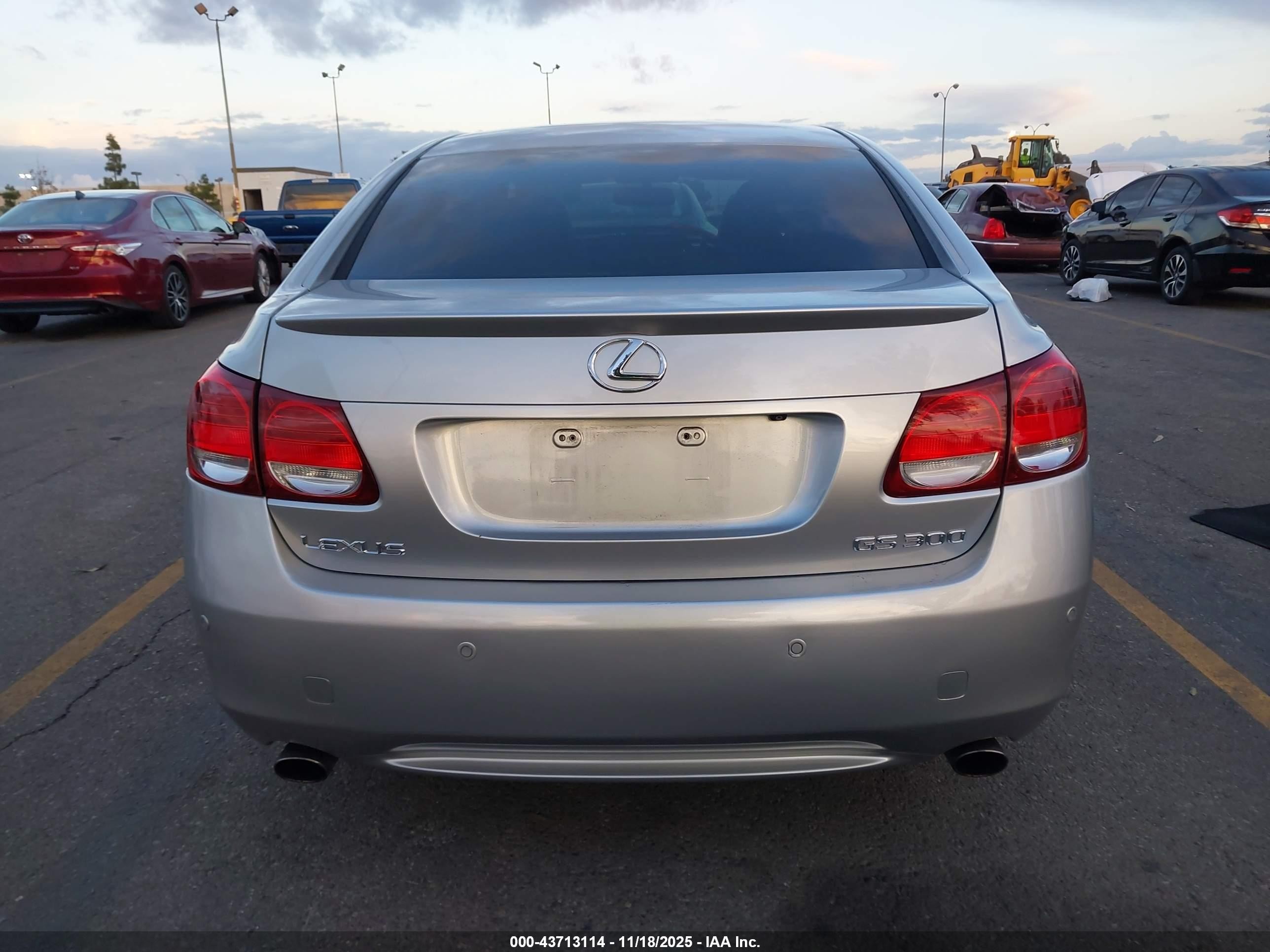 2006 Lexus Gs 300   Silver vin: JTHBH96S865014284