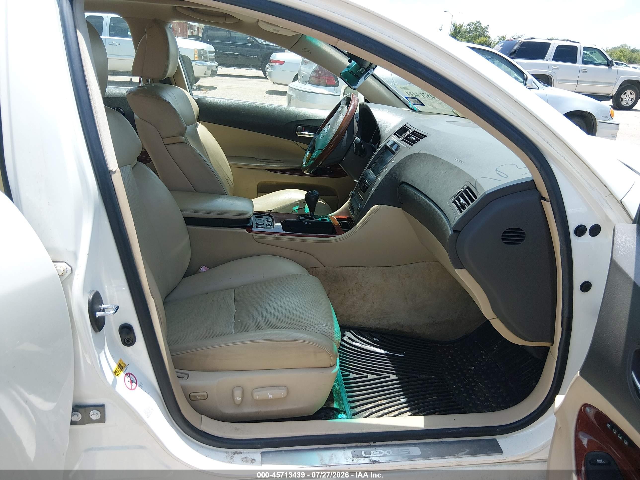 2006 Lexus Gs 300 White vin: JTHBH96S865023227