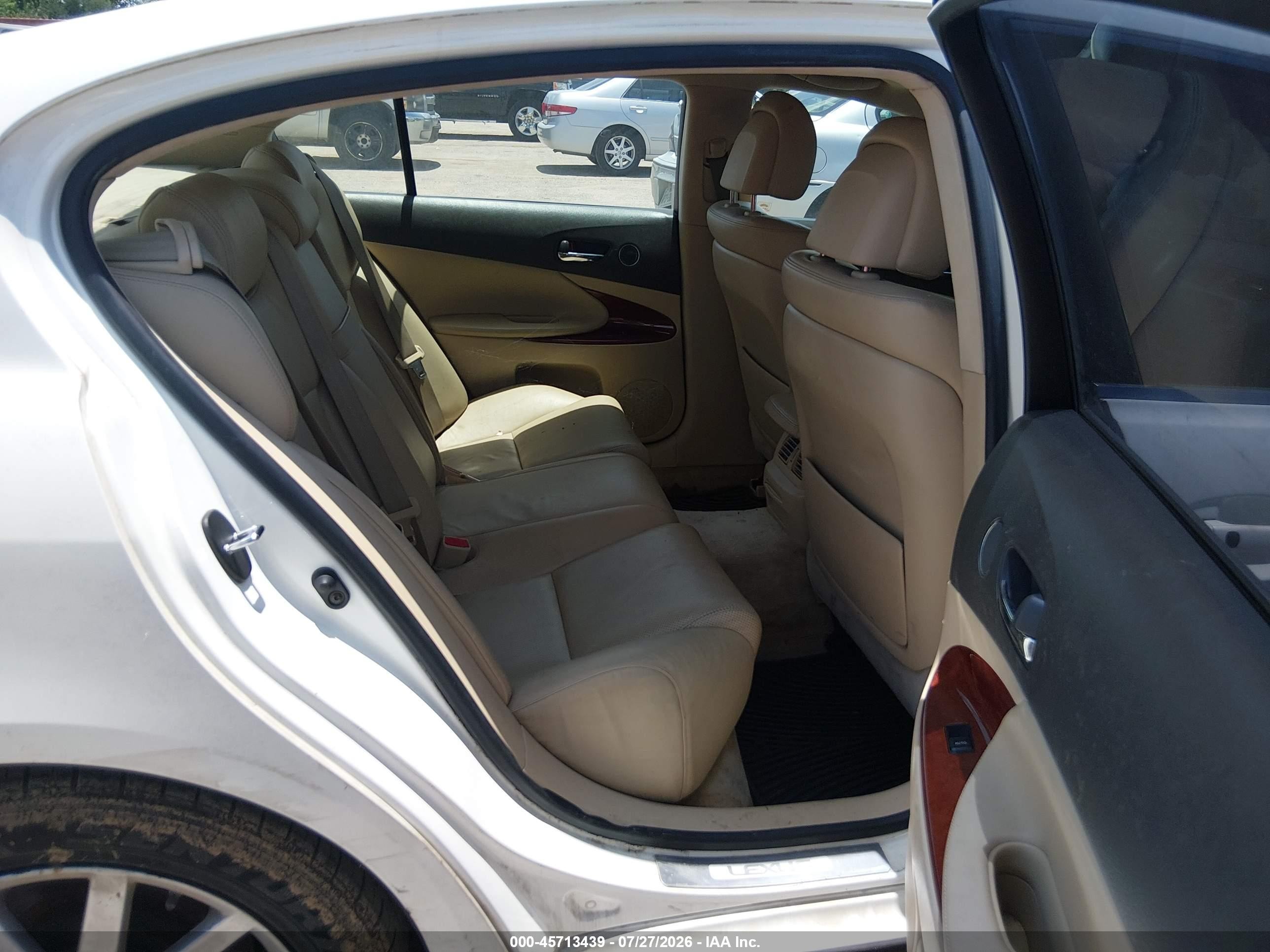 2006 Lexus Gs 300 White vin: JTHBH96S865023227