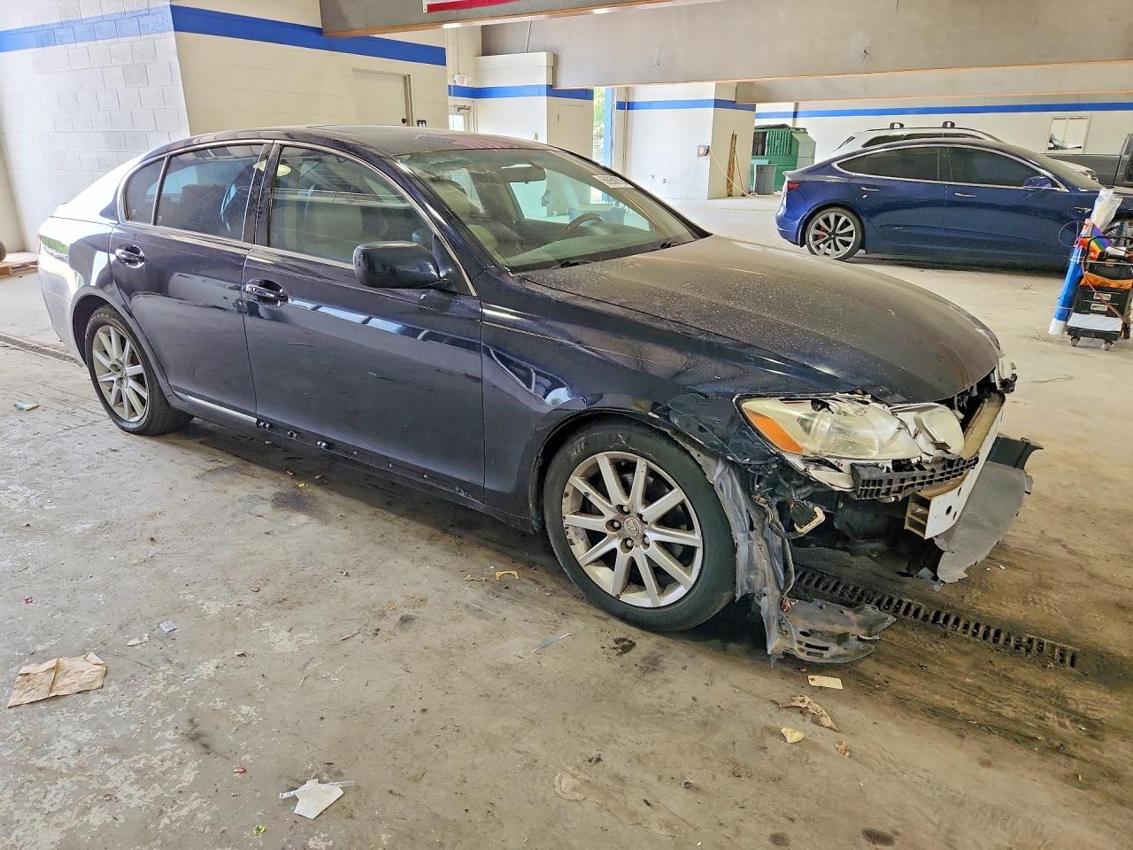 2006 Lexus Gs 300 Blue vin: JTHBH96S965000166