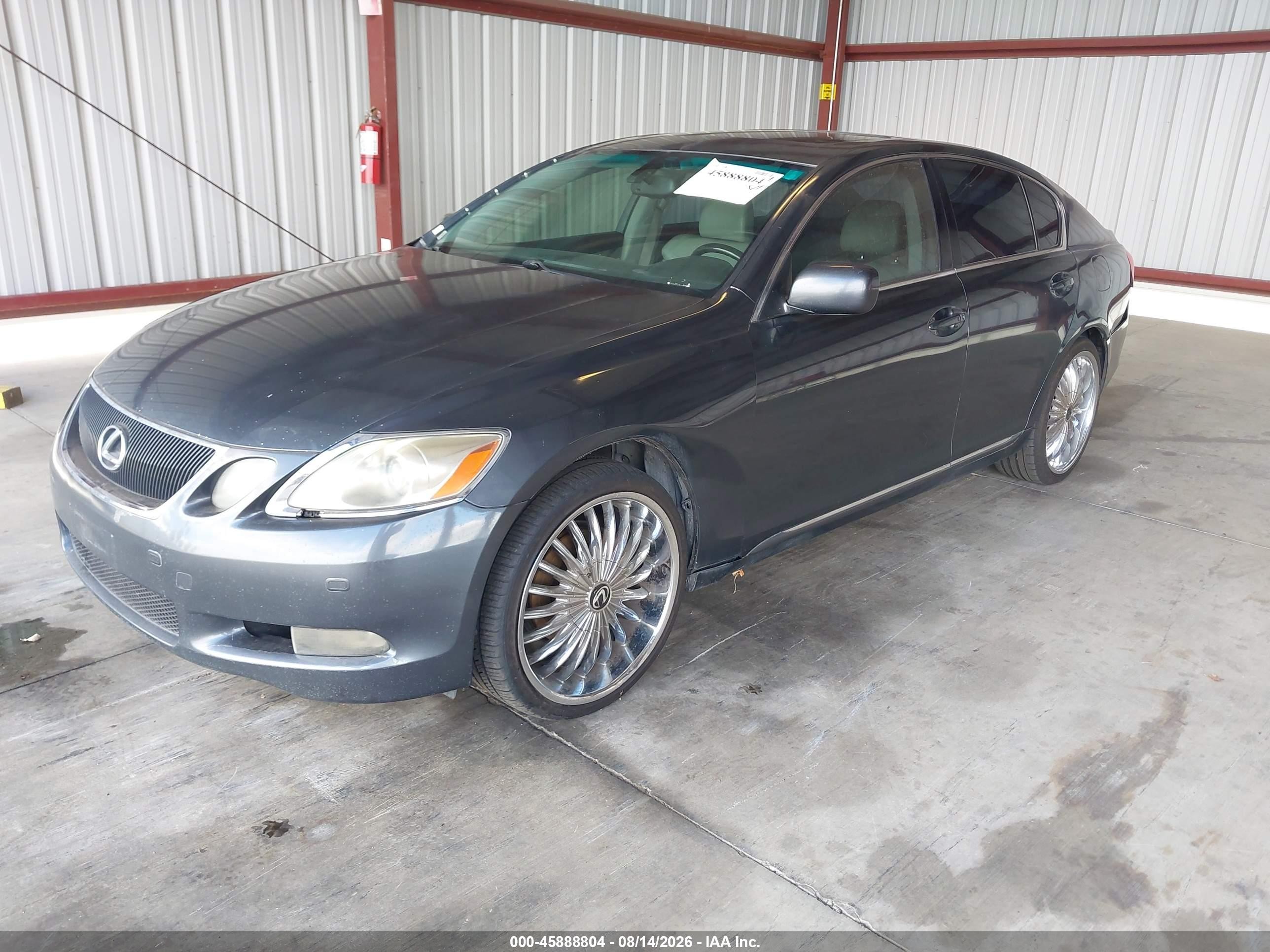 2006 Lexus Gs 300   Blue vin: JTHBH96S965003391