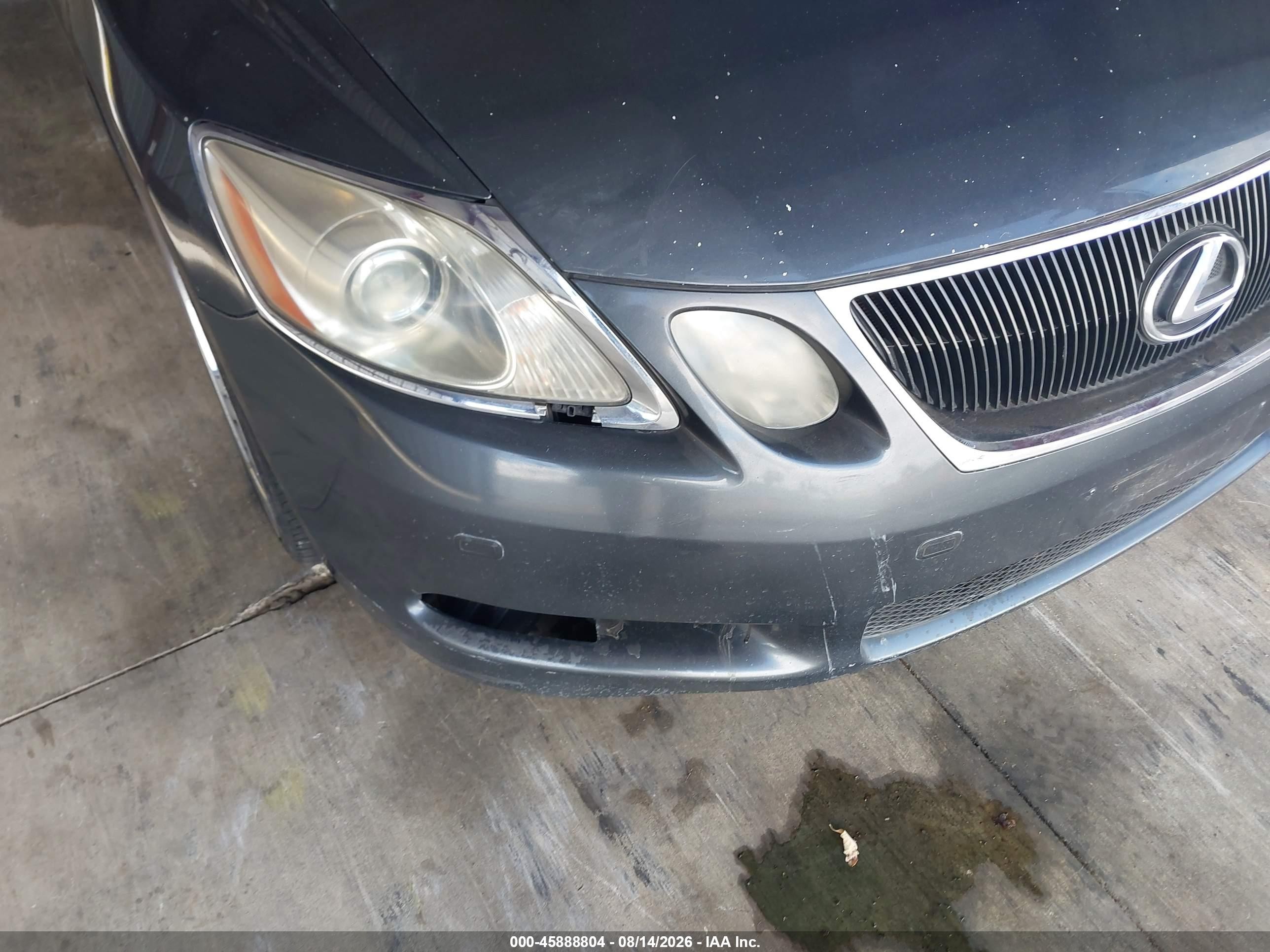 2006 Lexus Gs 300   Blue vin: JTHBH96S965003391