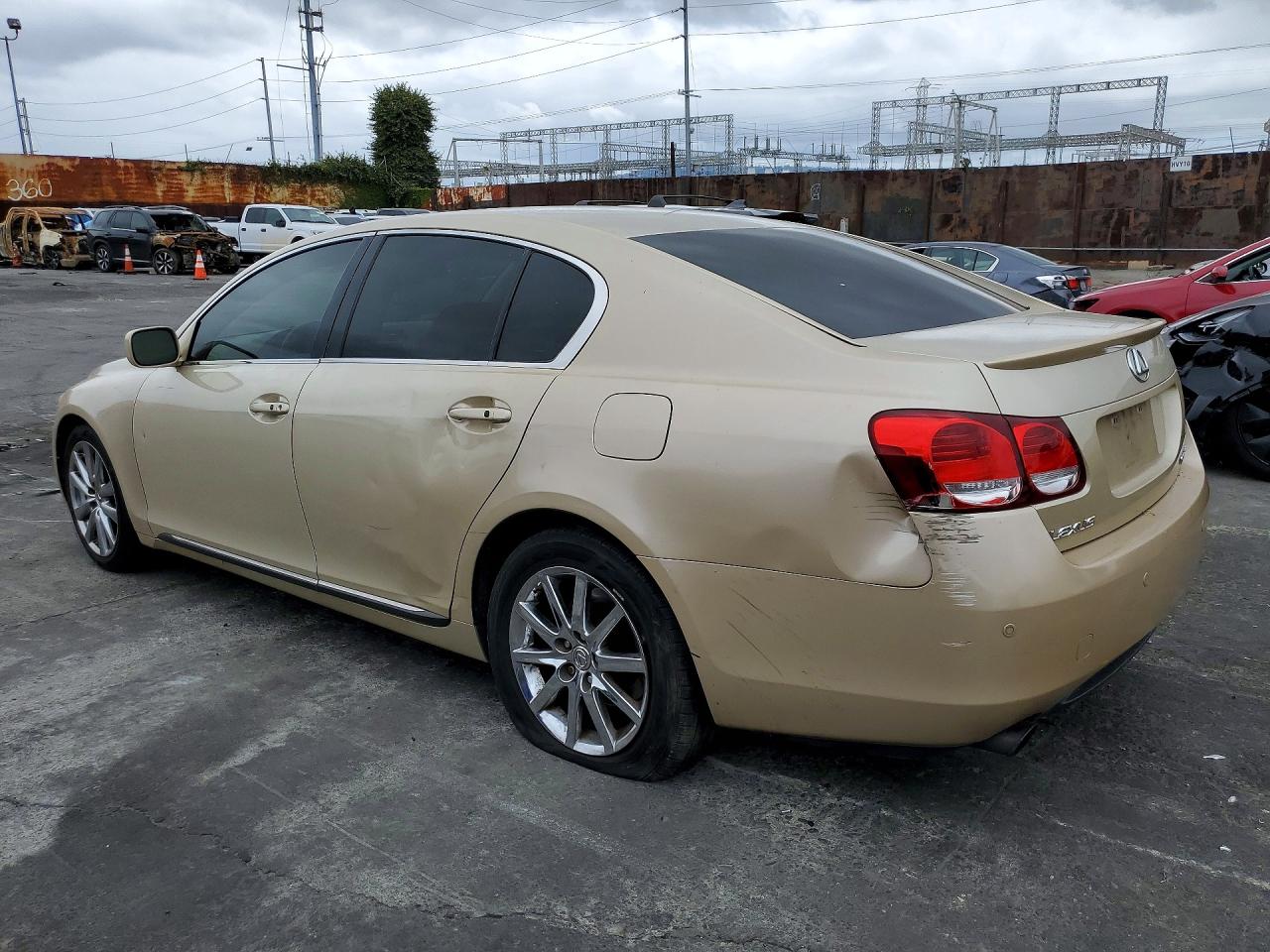 2006 Lexus Gs 300 Cream vin: JTHBH96S965008493