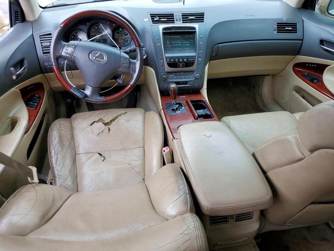 2006 Lexus Gs 300 Cream vin: JTHBH96S965008493