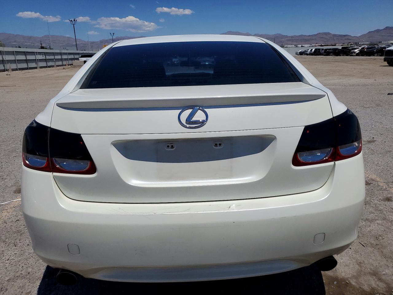 2006 Lexus Gs 300 White vin: JTHBH96S965043244