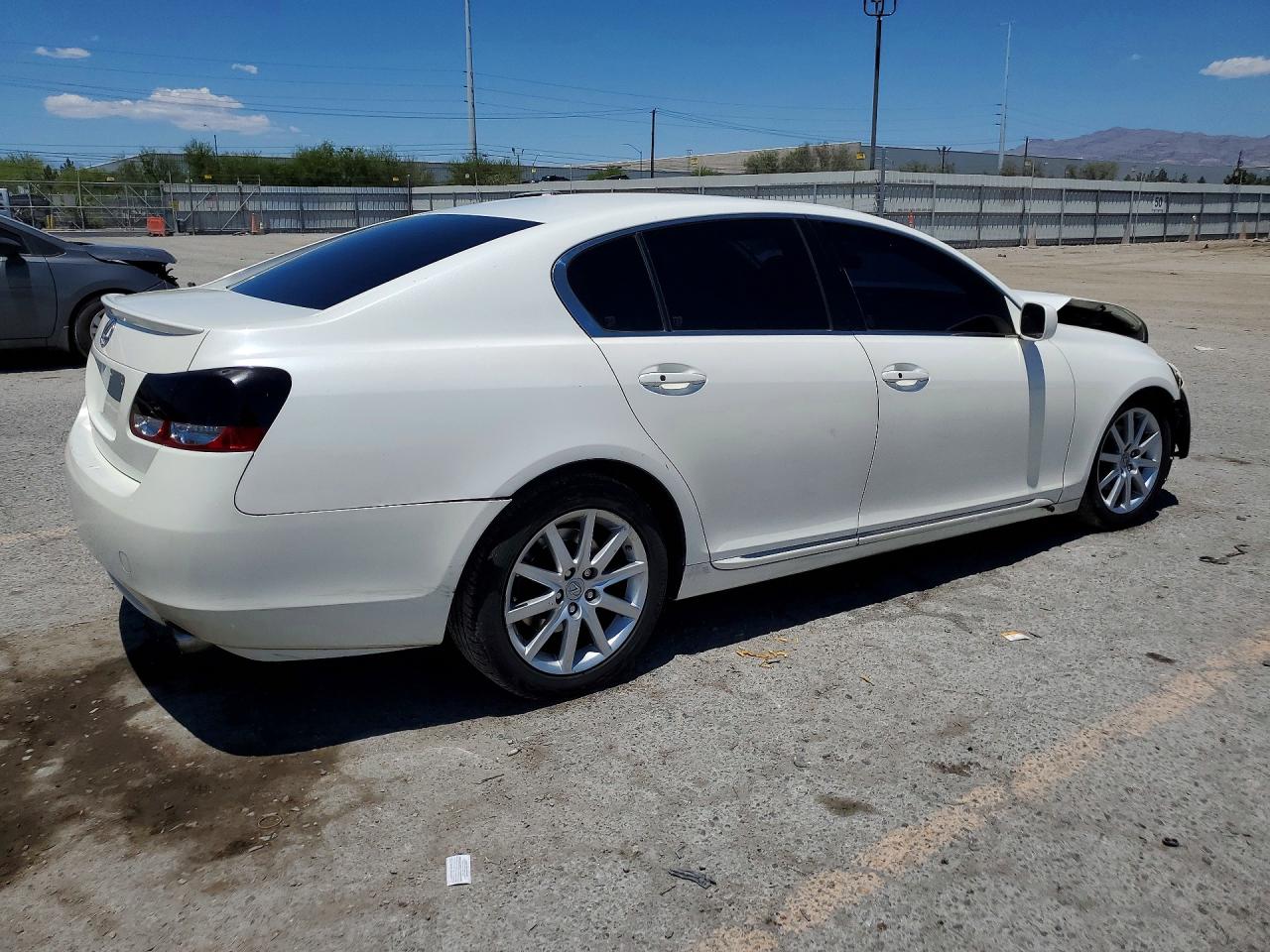 2006 Lexus Gs 300 White vin: JTHBH96S965043244