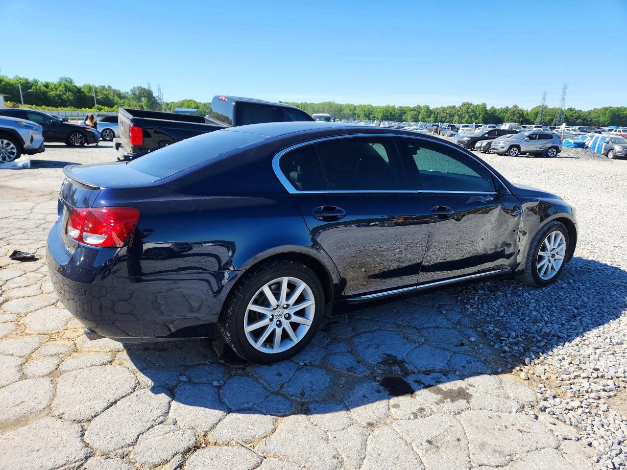 2006 Lexus Gs 300 Blue vin: JTHBH96S965044216