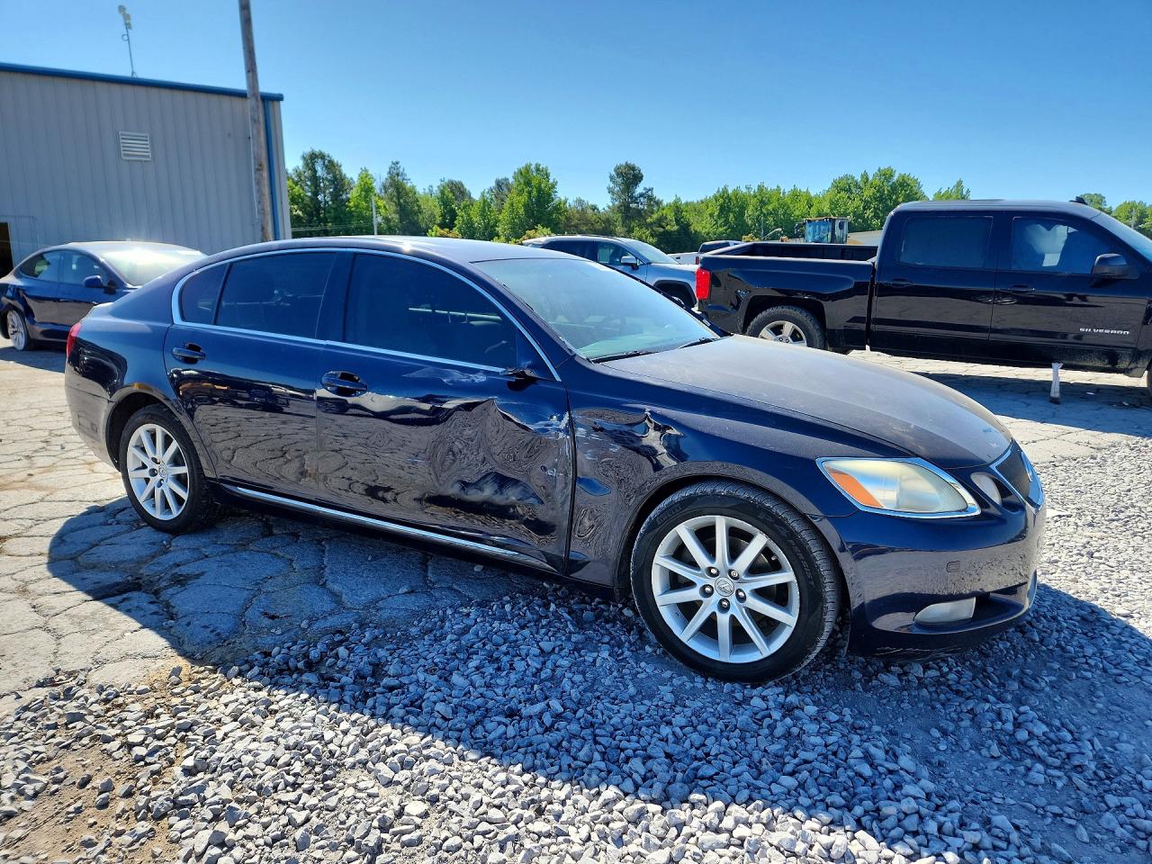 2006 Lexus Gs 300 Blue vin: JTHBH96S965044216