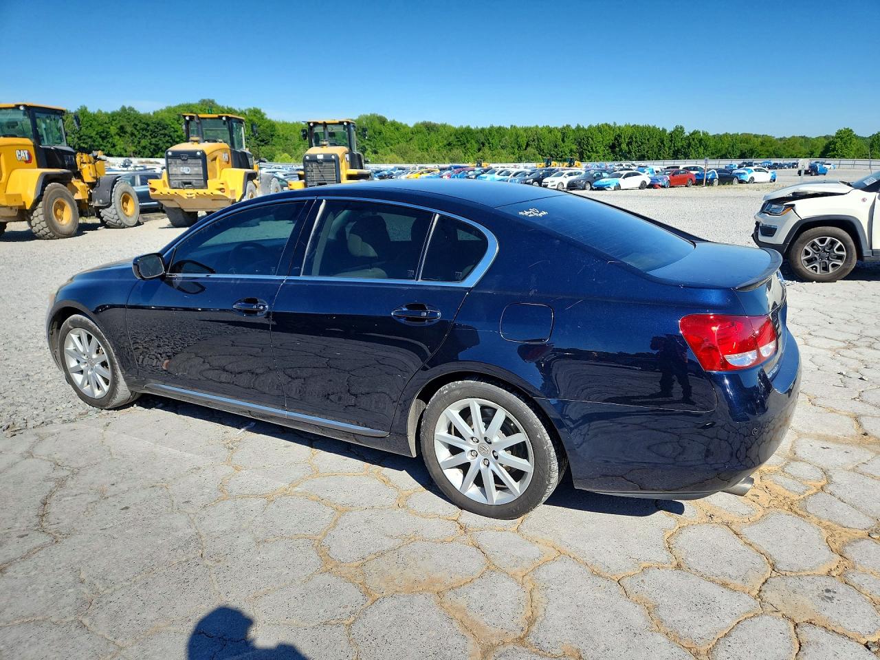 2006 Lexus Gs 300 Blue vin: JTHBH96S965044216