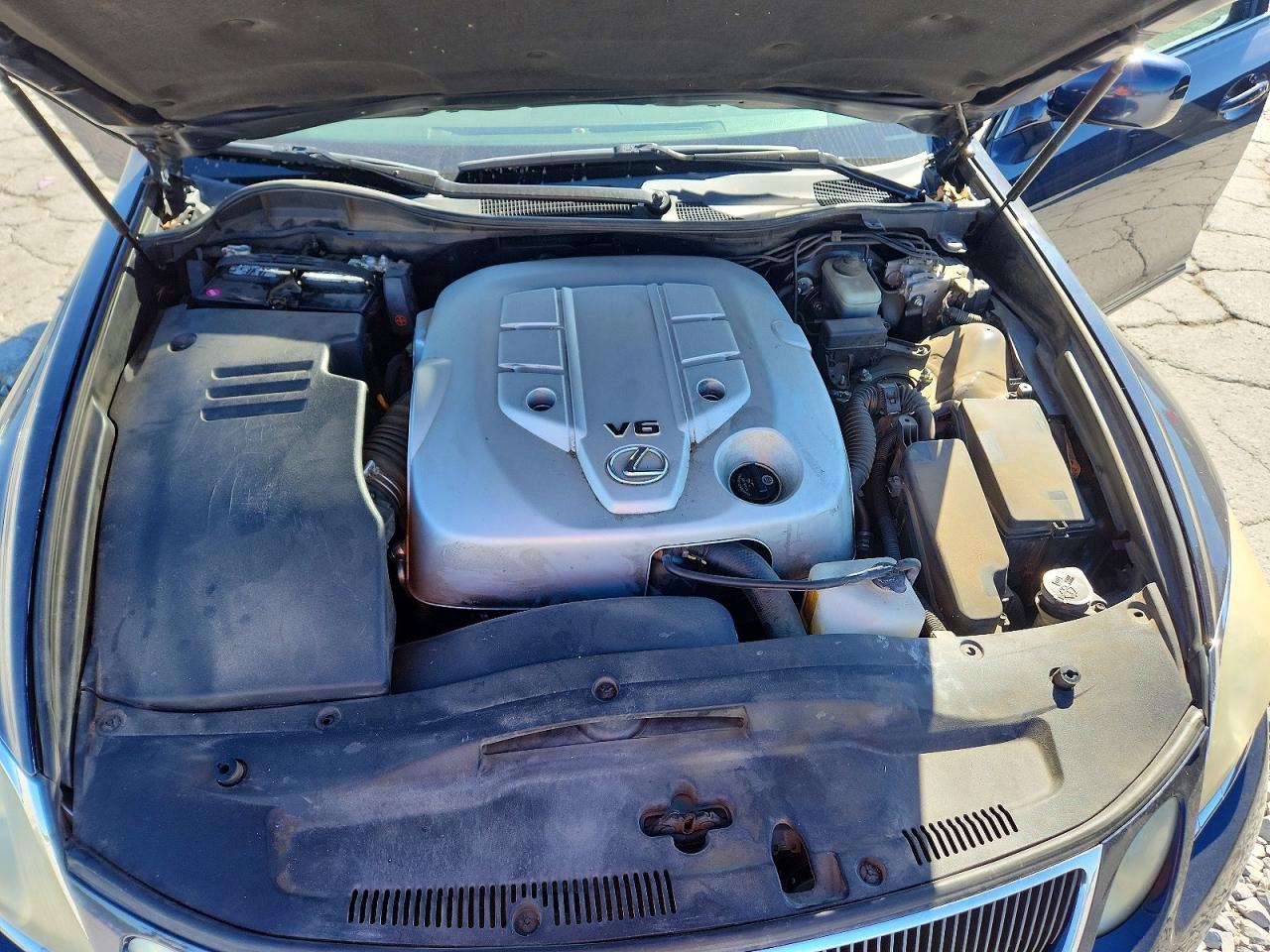 2006 Lexus Gs 300 Blue vin: JTHBH96S965044216