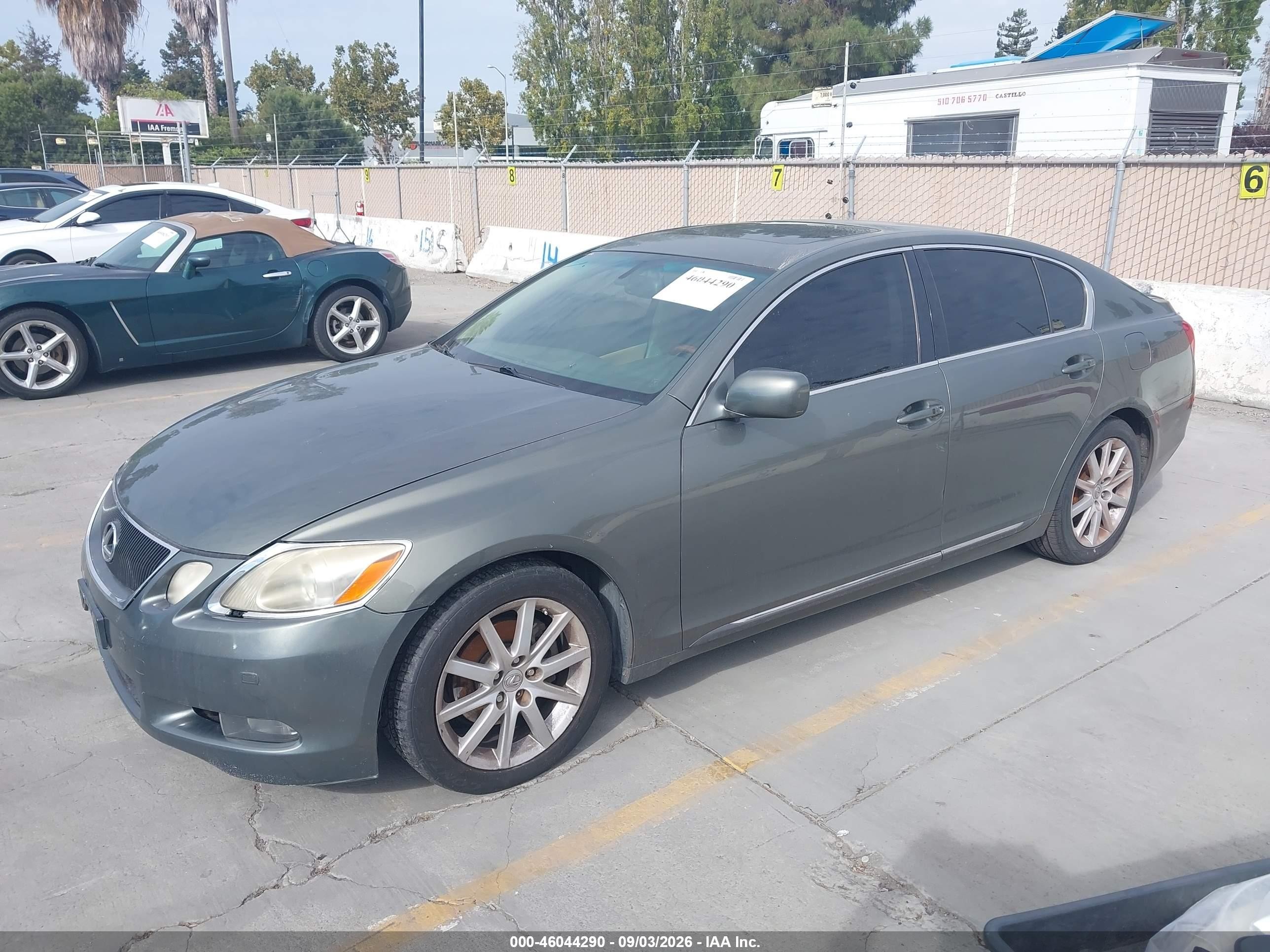 2006 Lexus Gs 300   Green vin: JTHBH96SX65010771