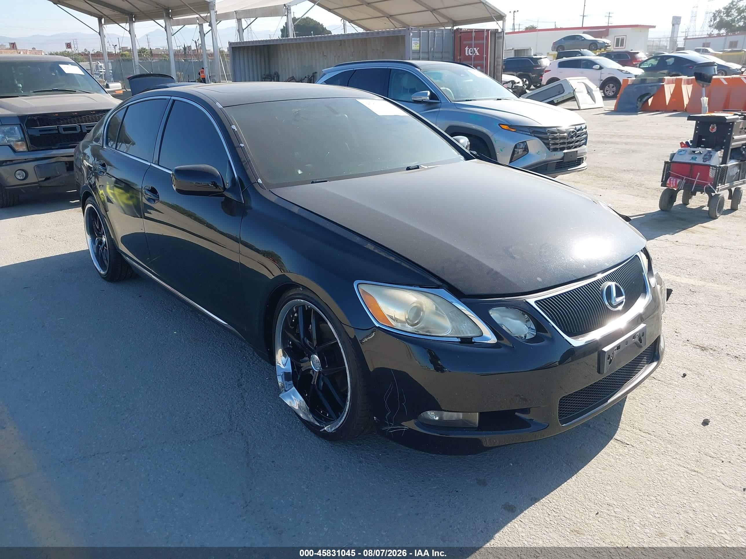 2006 Lexus Gs 300   Black vin: JTHBH96SX65022760