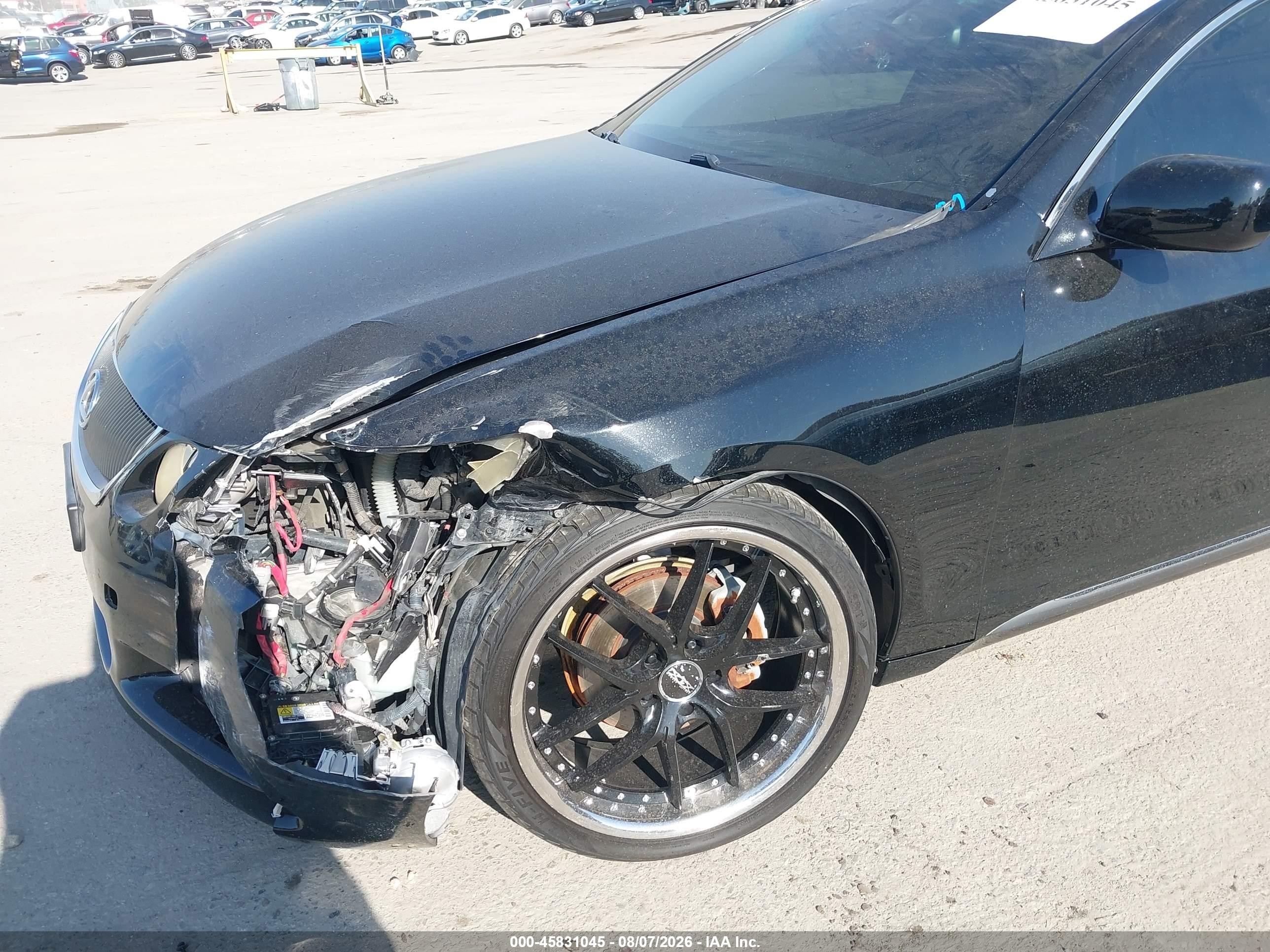 2006 Lexus Gs 300   Black vin: JTHBH96SX65022760
