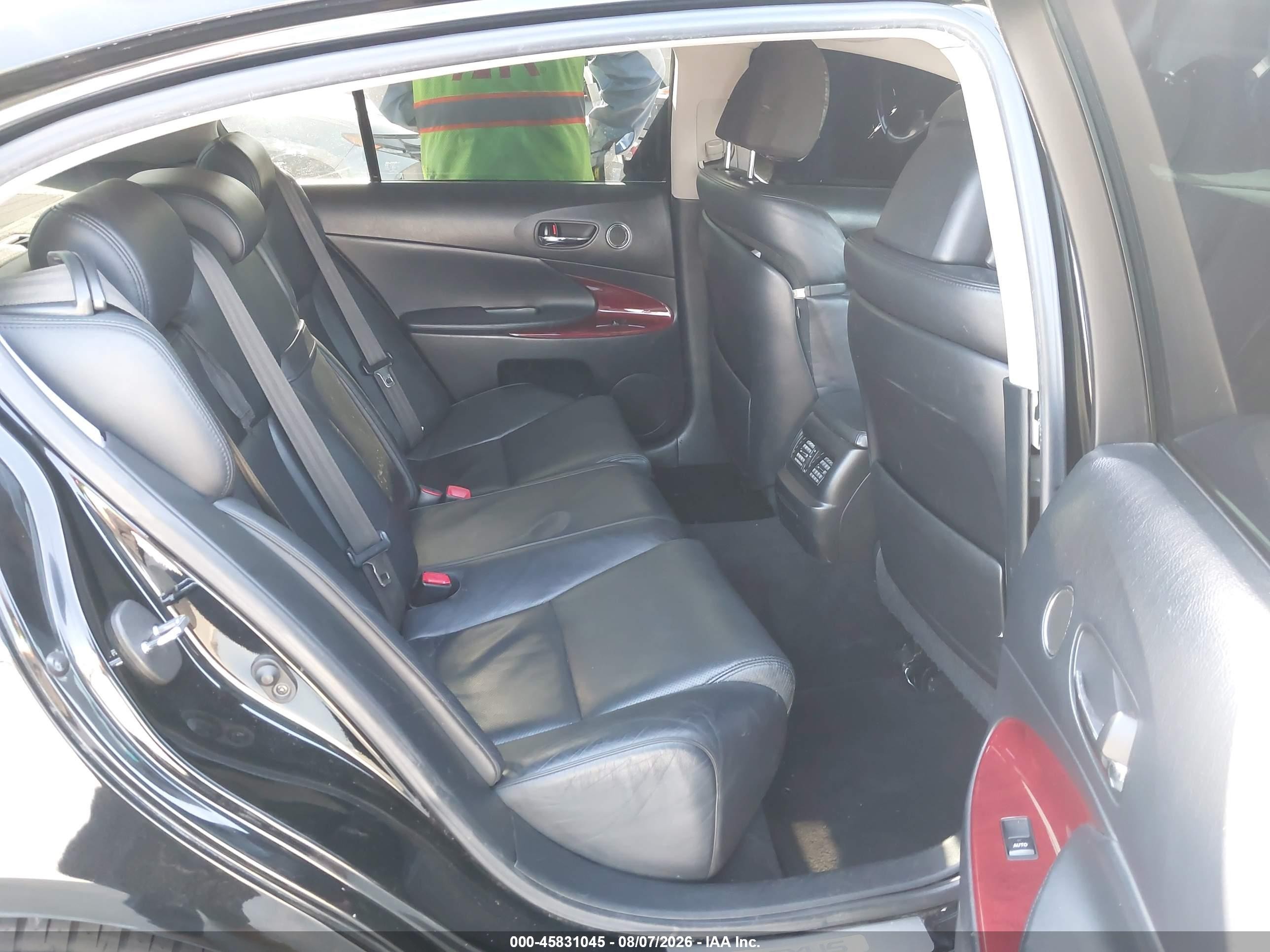 2006 Lexus Gs 300   Black vin: JTHBH96SX65022760