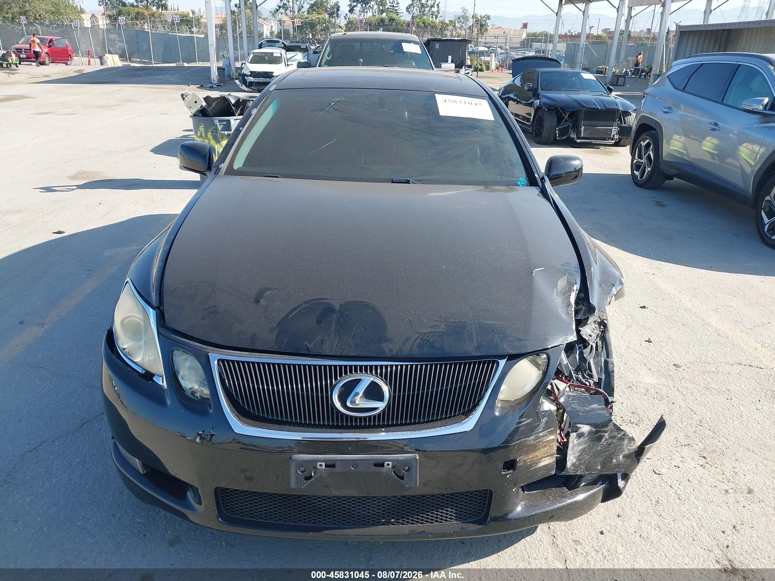 2006 Lexus Gs 300   Black vin: JTHBH96SX65022760