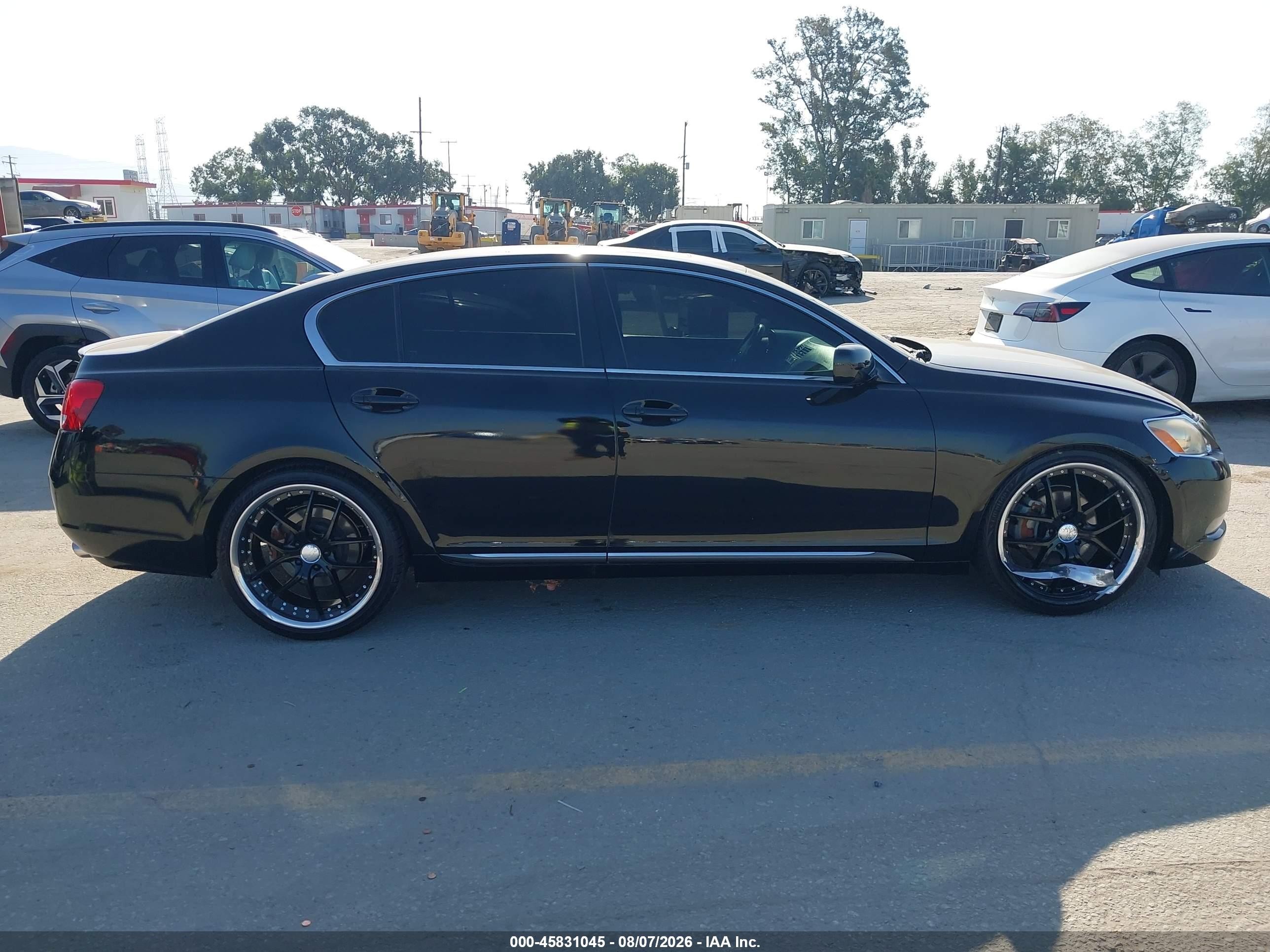 2006 Lexus Gs 300   Black vin: JTHBH96SX65022760
