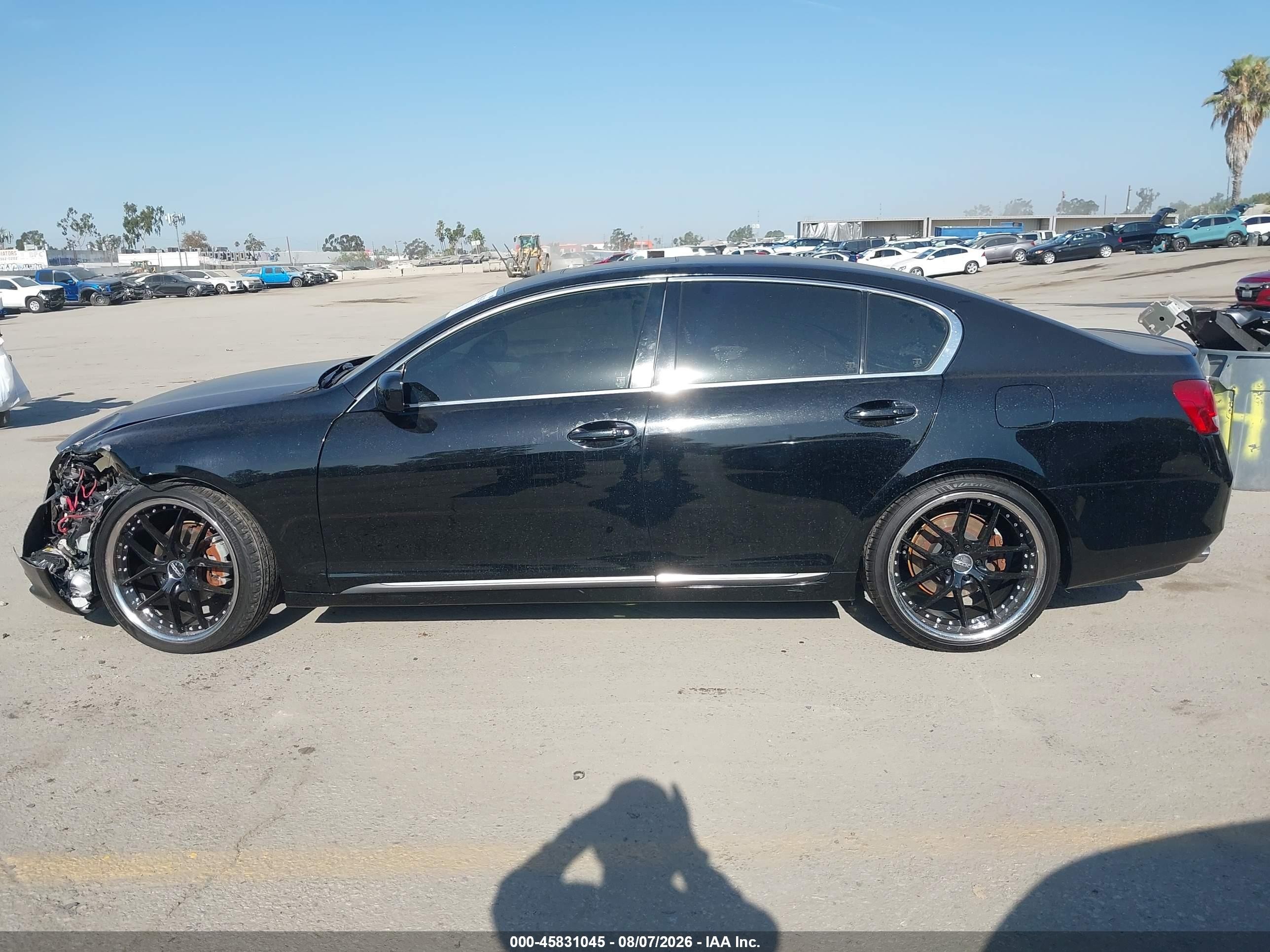 2006 Lexus Gs 300   Black vin: JTHBH96SX65022760