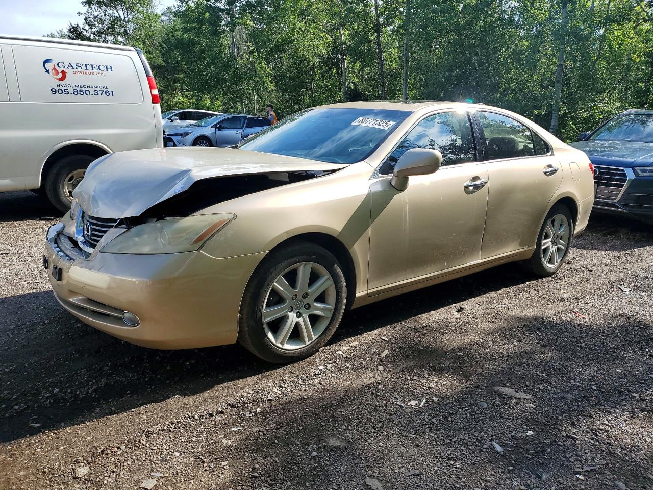 2007 Lexus Es 350 Beige vin: JTHBJ46G072008470