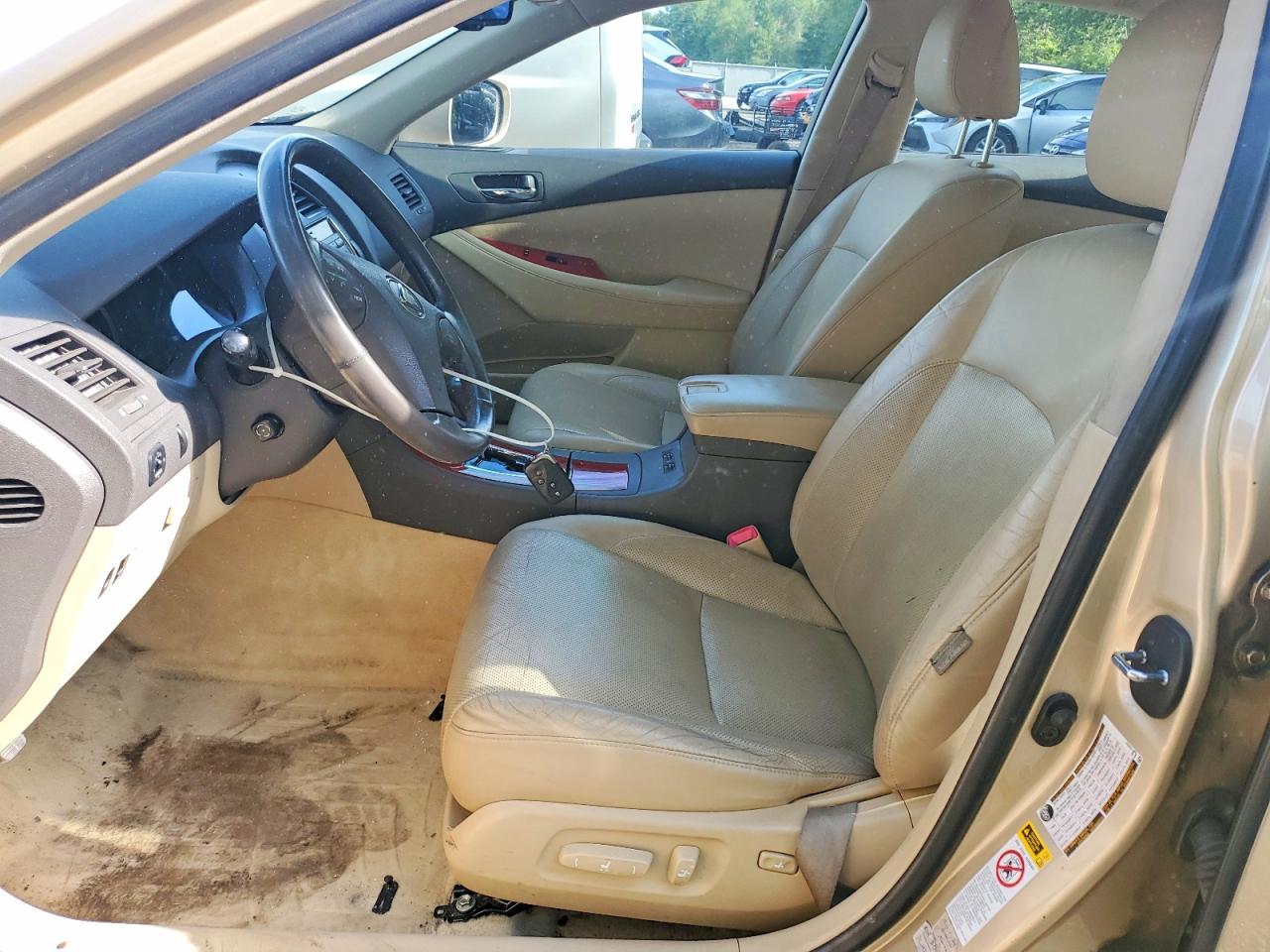 2007 Lexus Es 350 Beige vin: JTHBJ46G072008470
