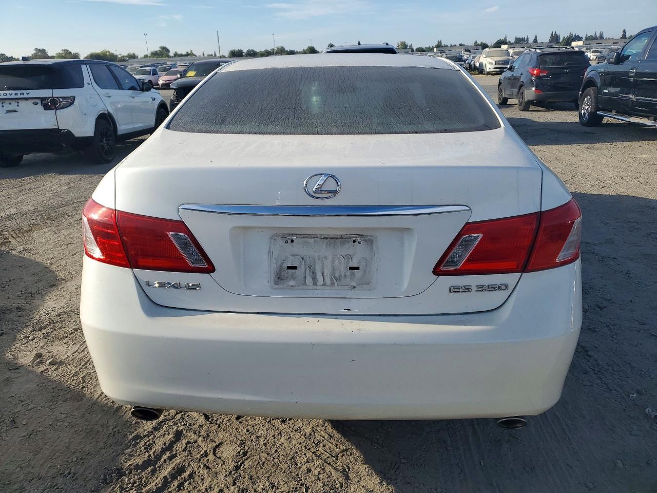 2007 Lexus Es 350 White vin: JTHBJ46G072015662