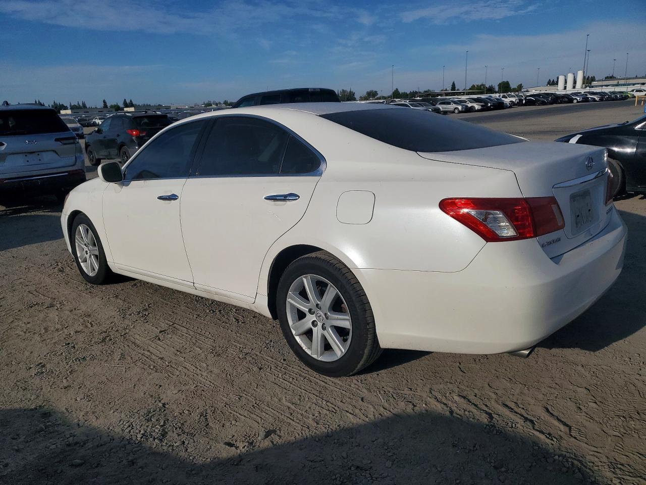 2007 Lexus Es 350 White vin: JTHBJ46G072015662