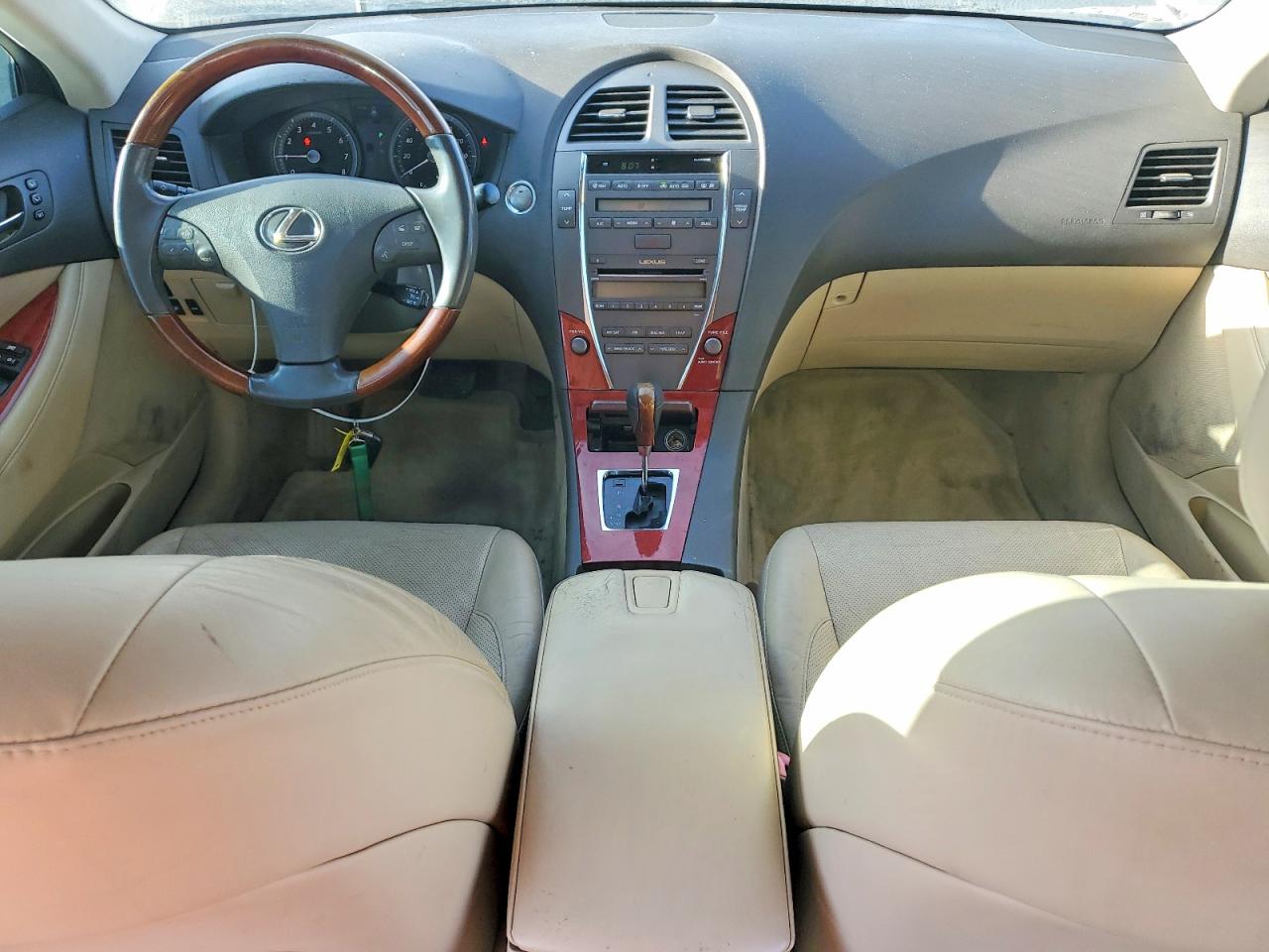 2007 Lexus Es 350 White vin: JTHBJ46G072015662