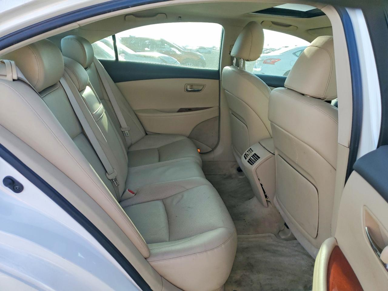 2007 Lexus Es 350 White vin: JTHBJ46G072015662